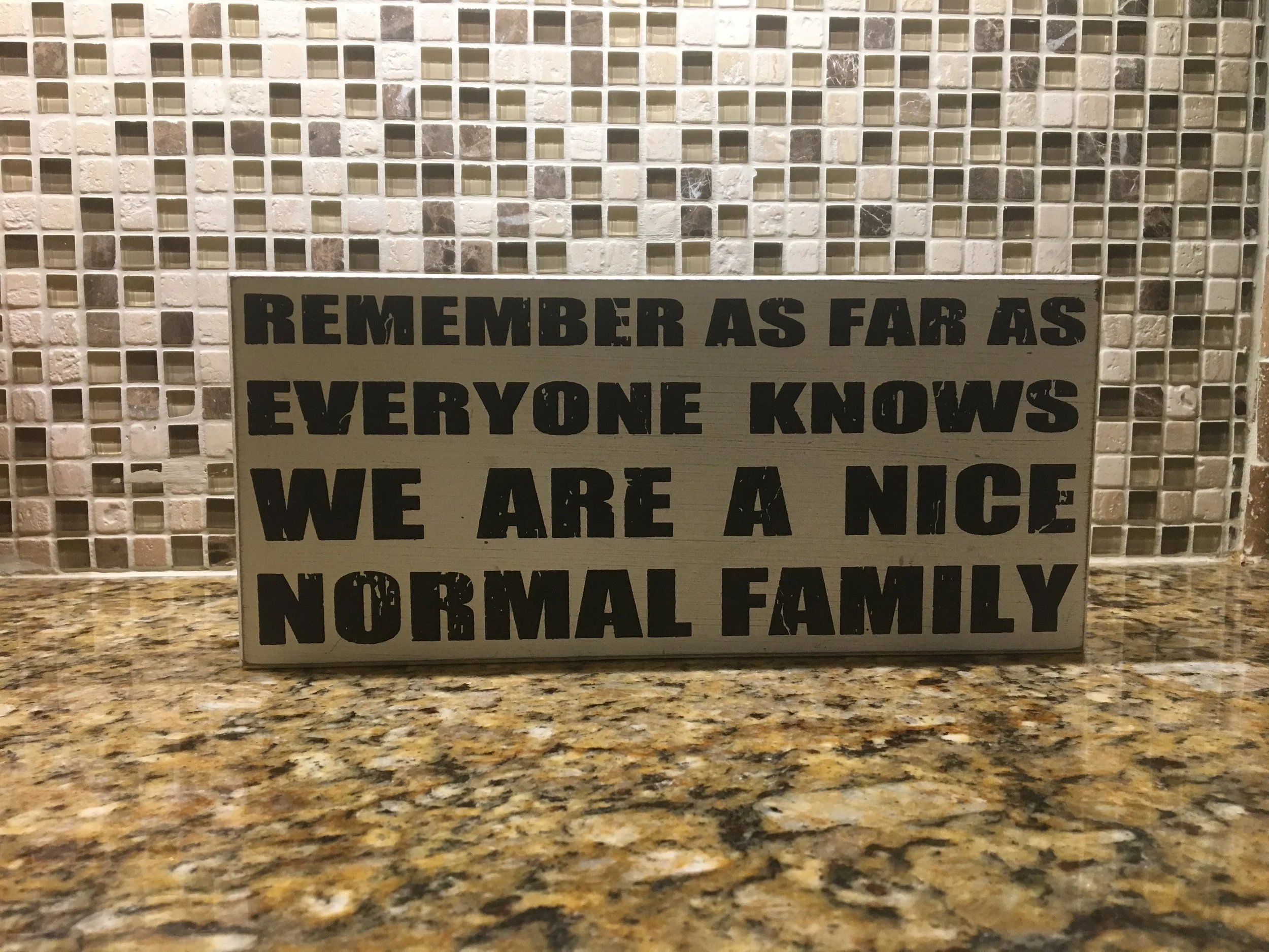 The Unpresentable Family