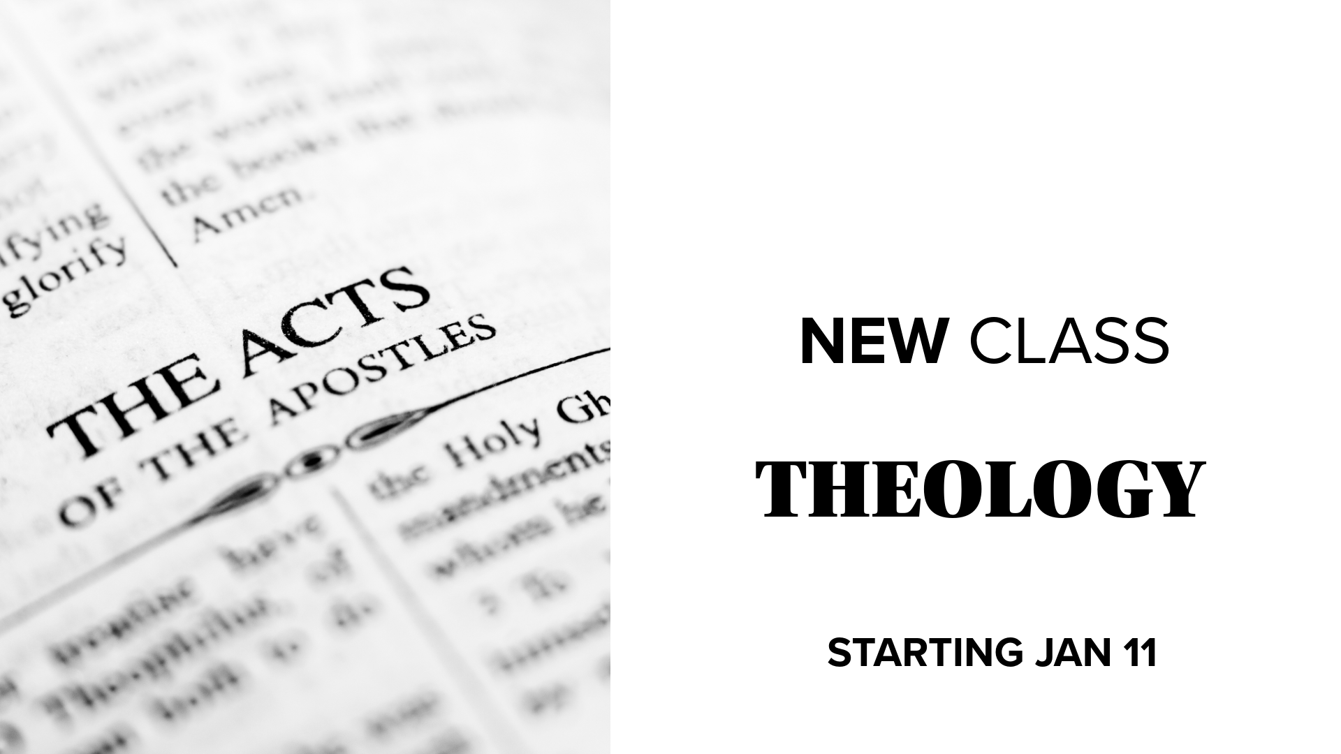 Mountains with snow caps against a clear sky, overlaid with text 'Hermeneutics' and 'School of Ministry' logo.