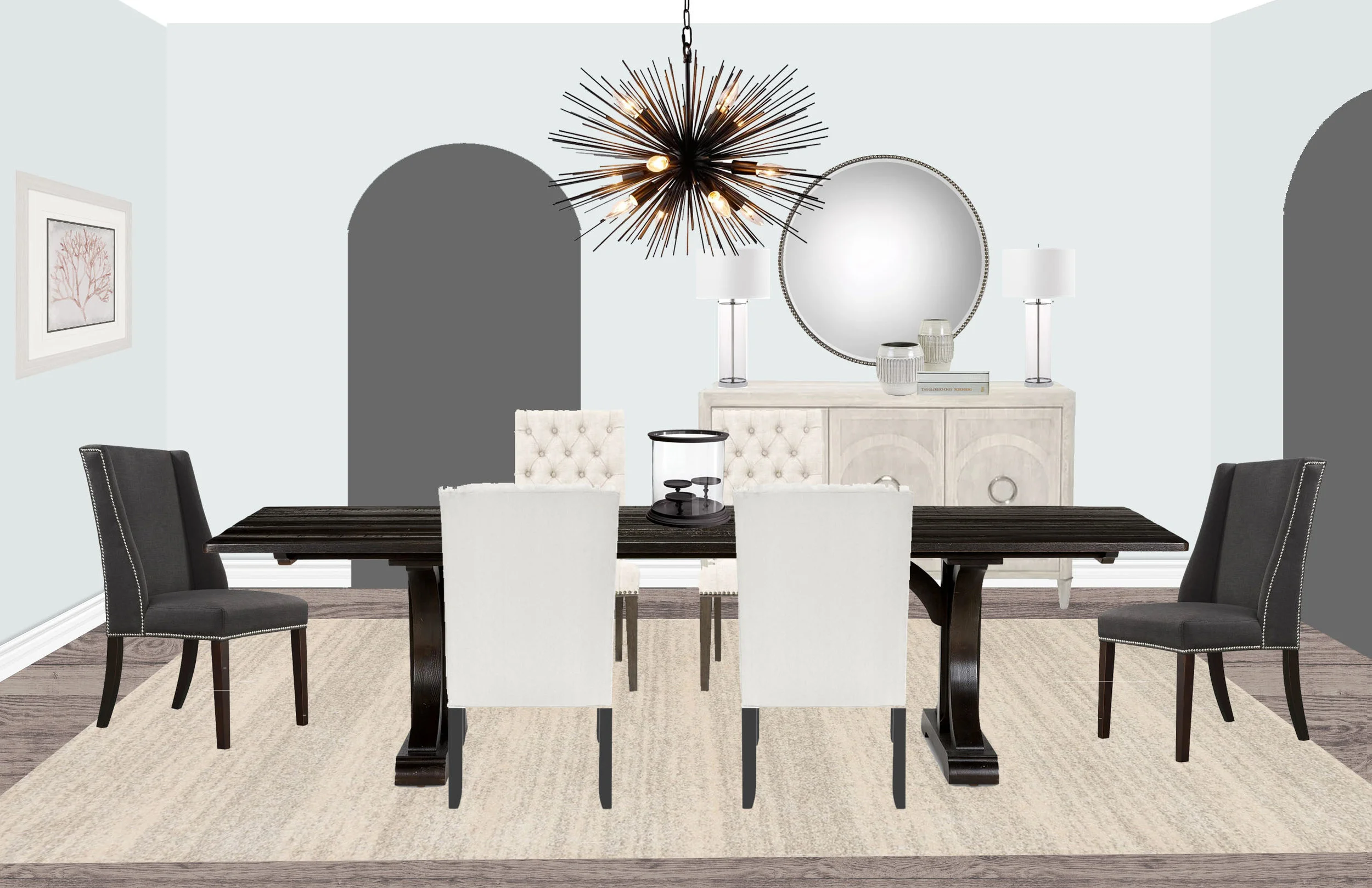 Modern Glam Neutral Cool Dining Room.jpg