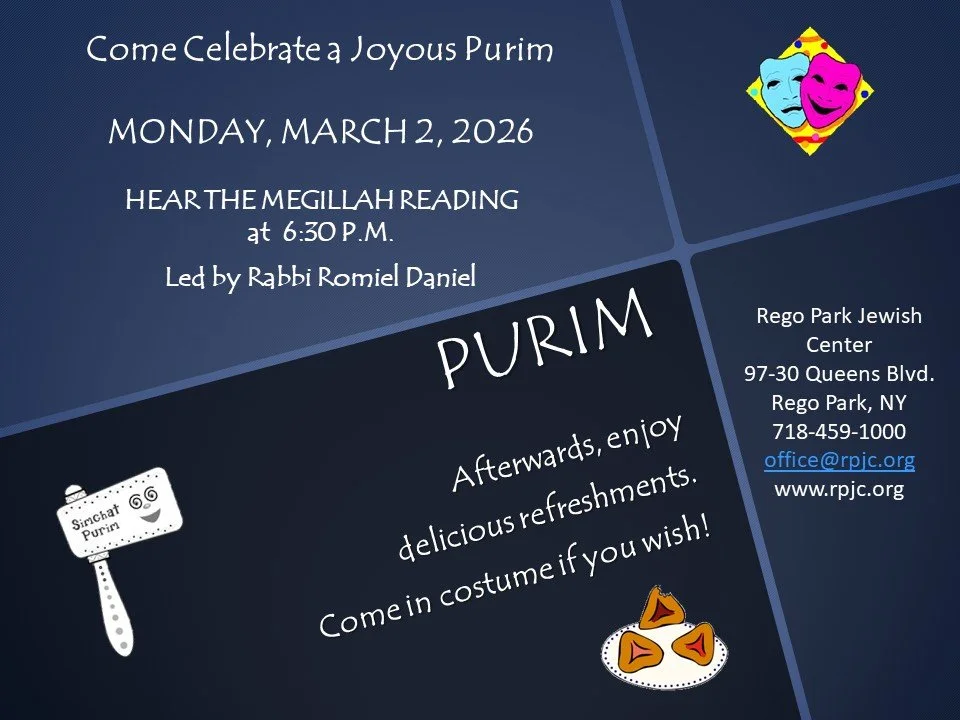 Celebrate Purim - March 2