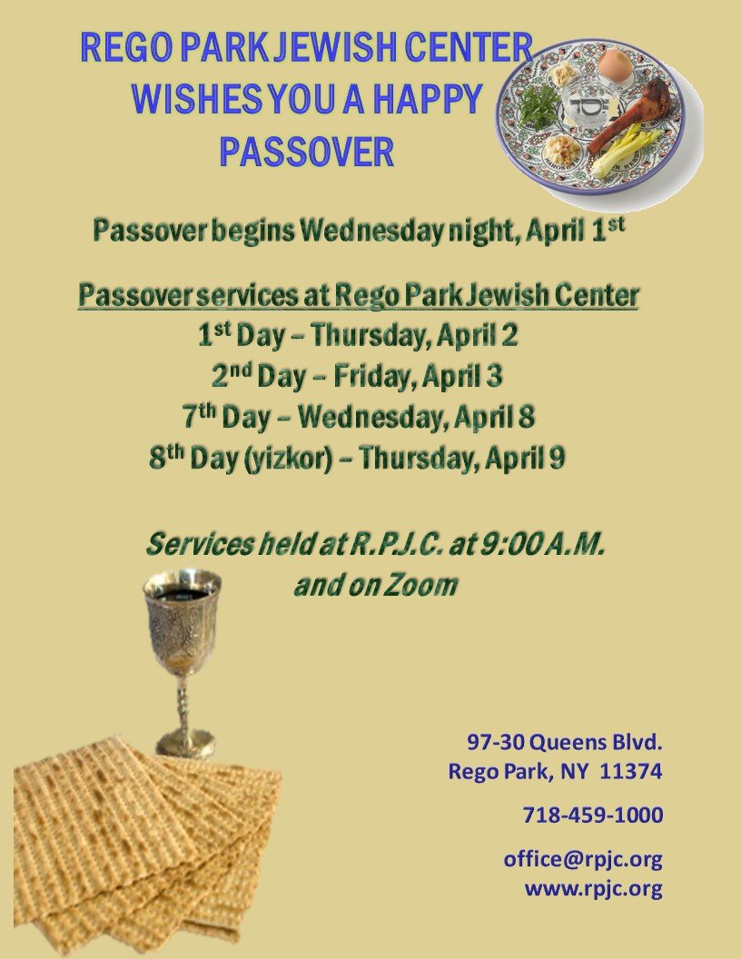 Passover Services