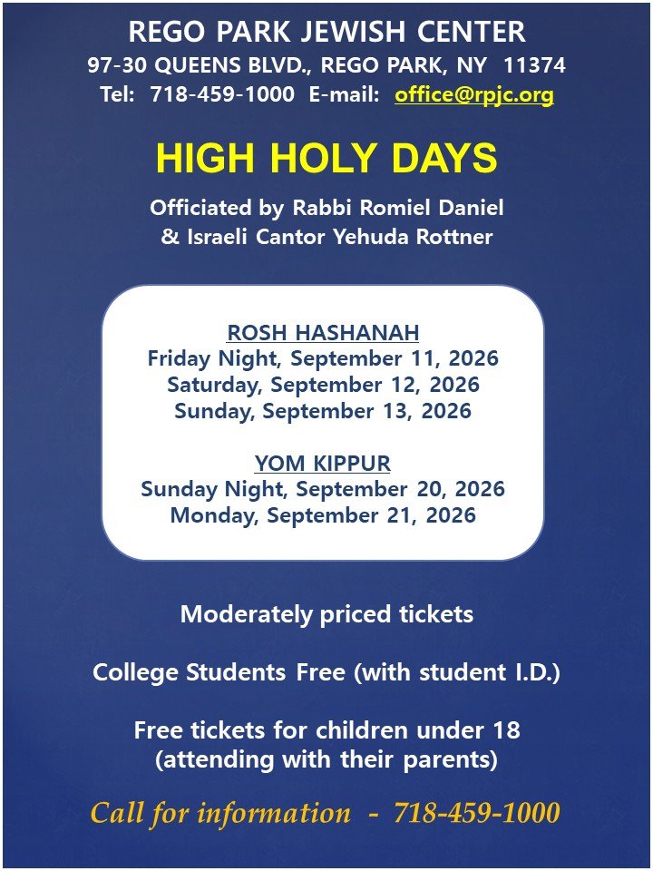 Kol Nidre Service - September 20