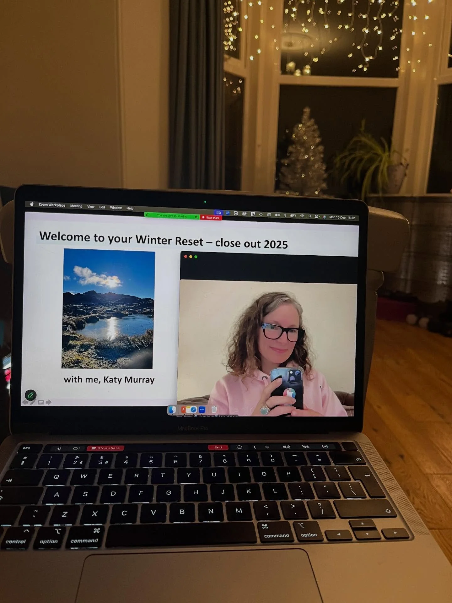 I asked &lsquo;How do you feel at the end of ❄️Winter Reset❄️ - Close out 2025? Share 1 word&rsquo; 

Released
Thank you! Brilliant sesh ❤️
Sticking with embrace 💕 
Deep gratitude
Curiosity
Hopeful
Thank you so much Katy. A lovely grounding session!