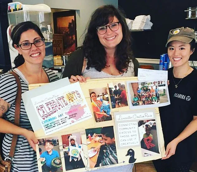 Lancaster Creative Reuse runs an awesome summer camp for kids for only $25/ week and it includes lunch for all the wonderful kids. We raised $510 to go directly to this summer camp.