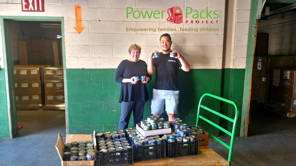We purchased 500 cans of tuna and donated them to the Power Packs Project. The Power Packs Project serves hundreds of children throughout Lancaster County, making sure these kids are well-fed will keep them focused and mentally strong!