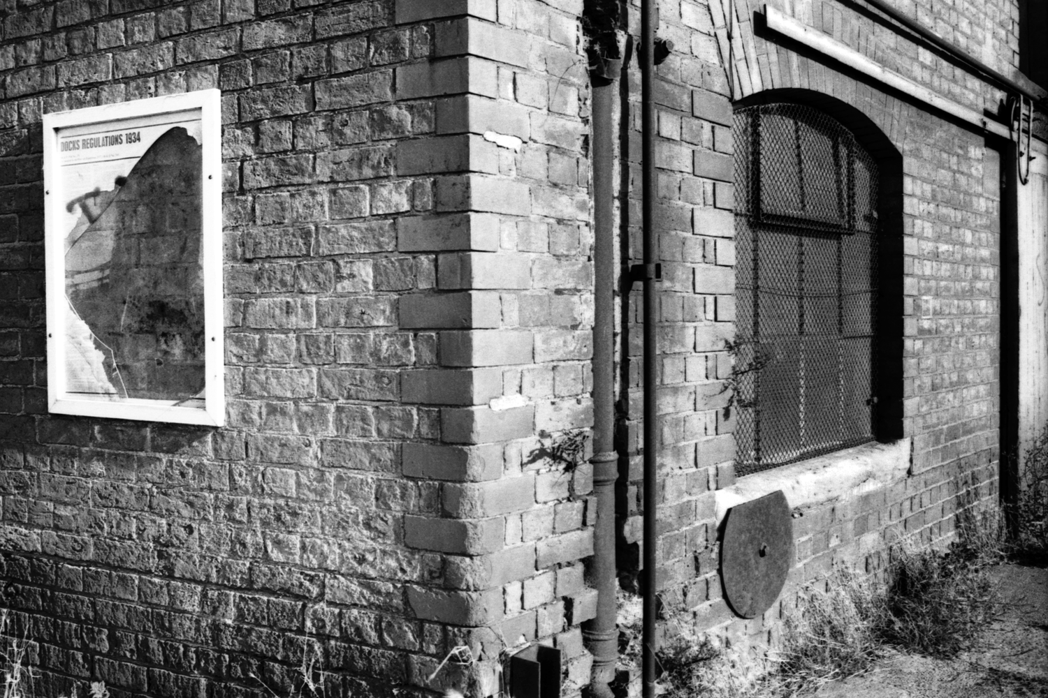 Abandoned Dock Building, 1986