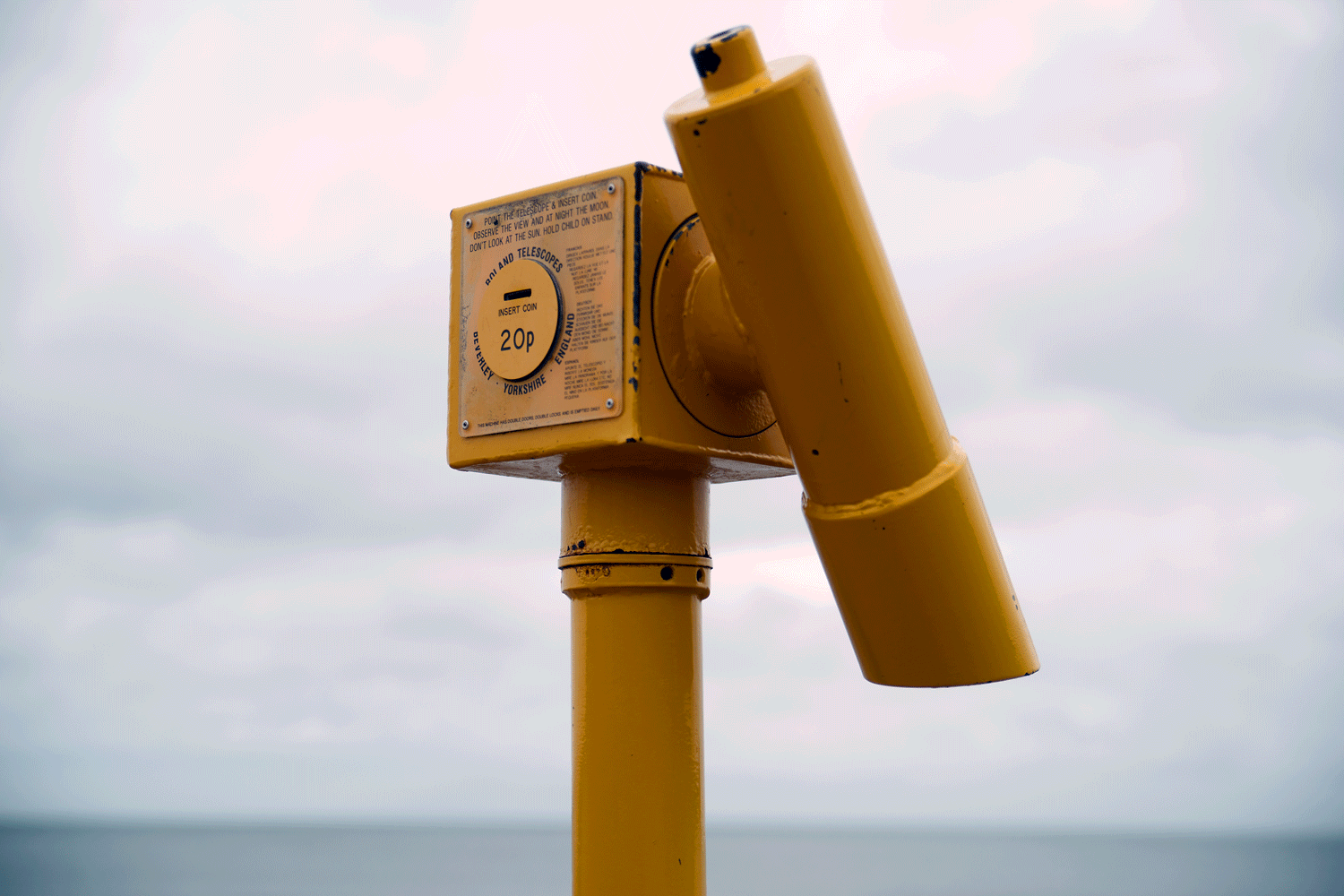 Yellow Telescope, Scalby Mills, North Bay