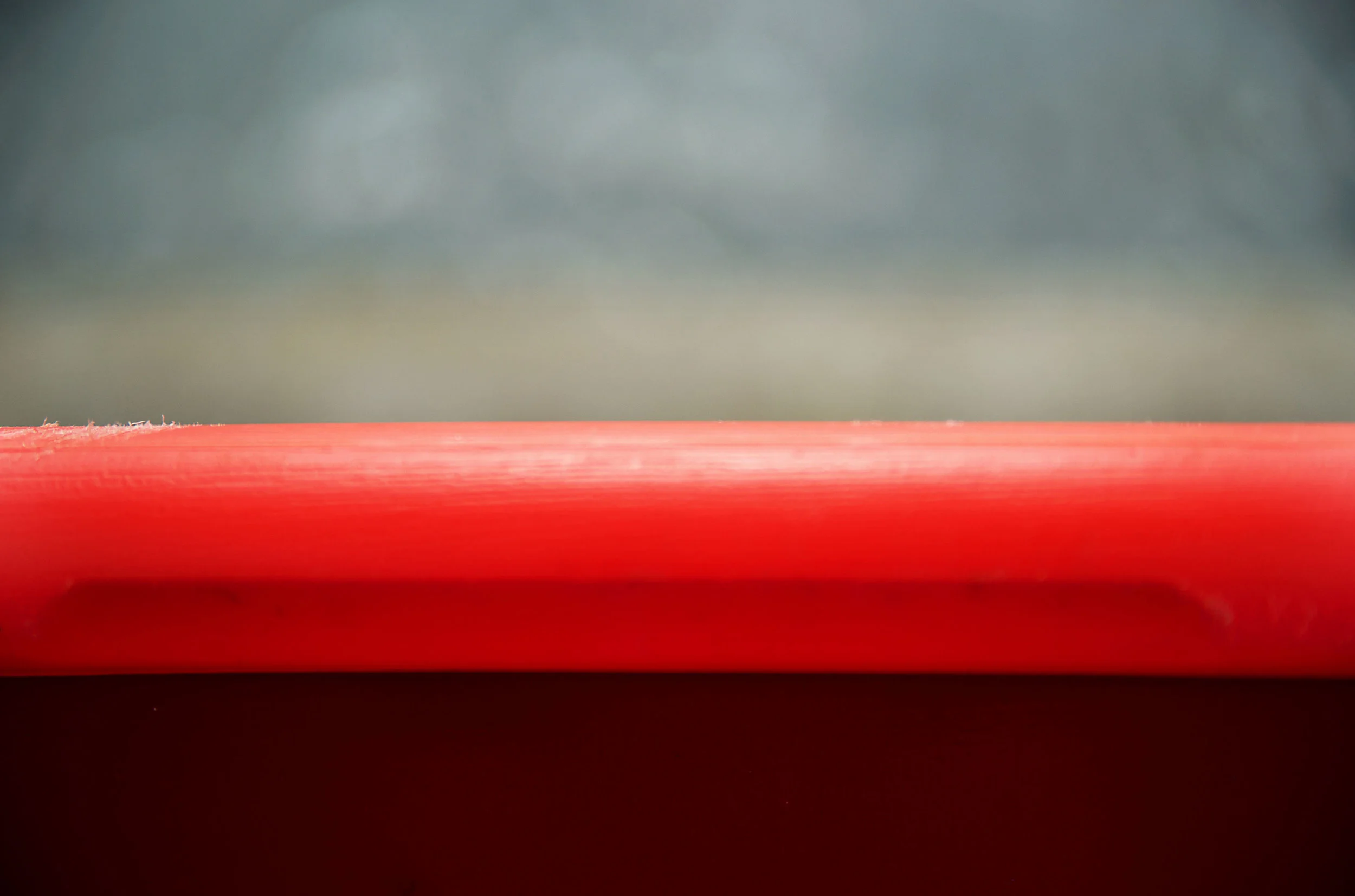 Red Plastic and Sea, West Pier, South Bay
