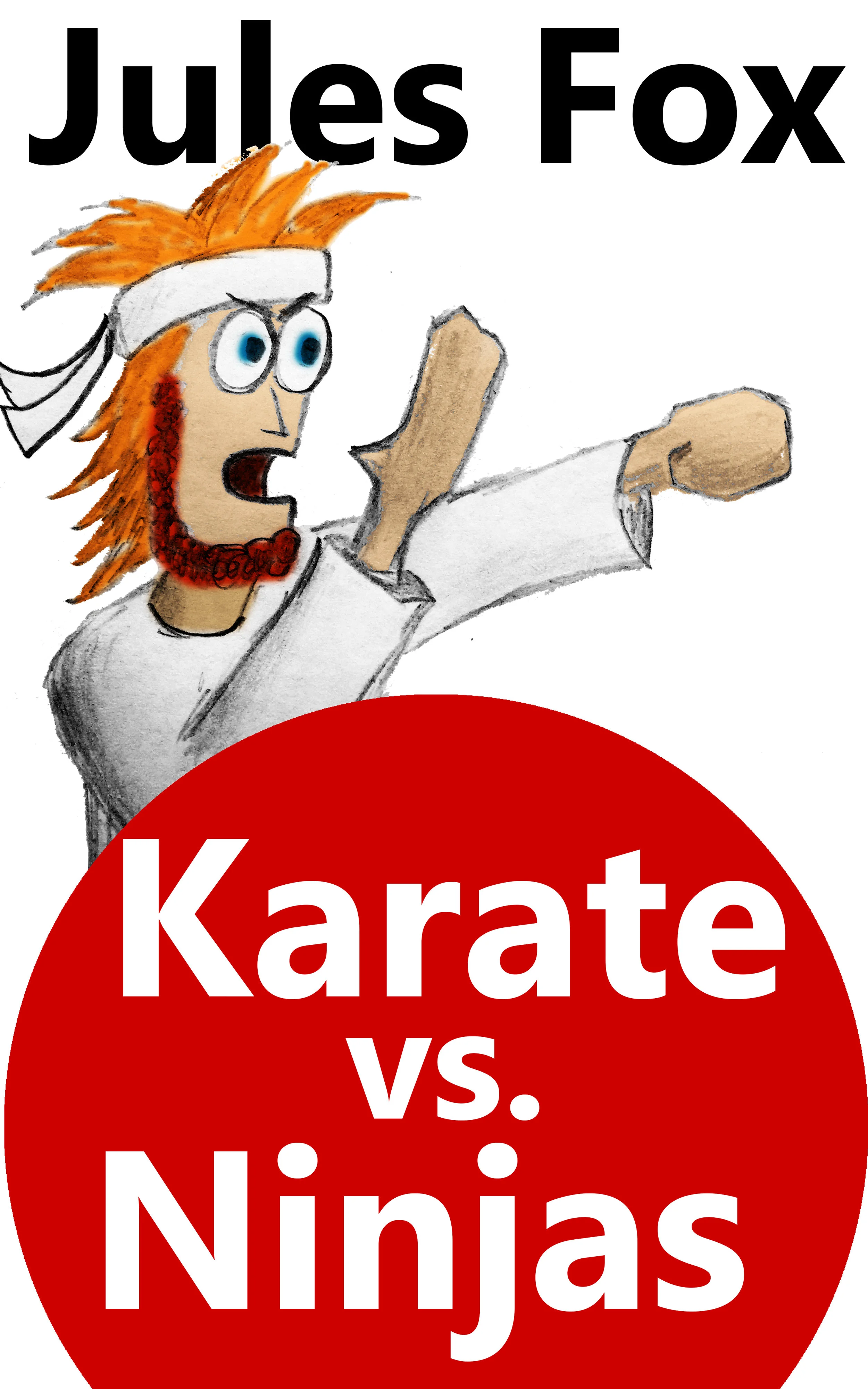 Karate Vs. Ninjas 1 - Origins White Karate, the baby born with a headband on, trains his entire life to try to live up to Sensei's expectations. But when the Scroll of Ultimate Power is stolen from the dojo and Sensei is gone, it is up to him to keep the karate spirit alive and fight off the ninjas! Will he live up to his destiny? This is White Karate's side of the Origins story. An action comedy for children ages 8-12.