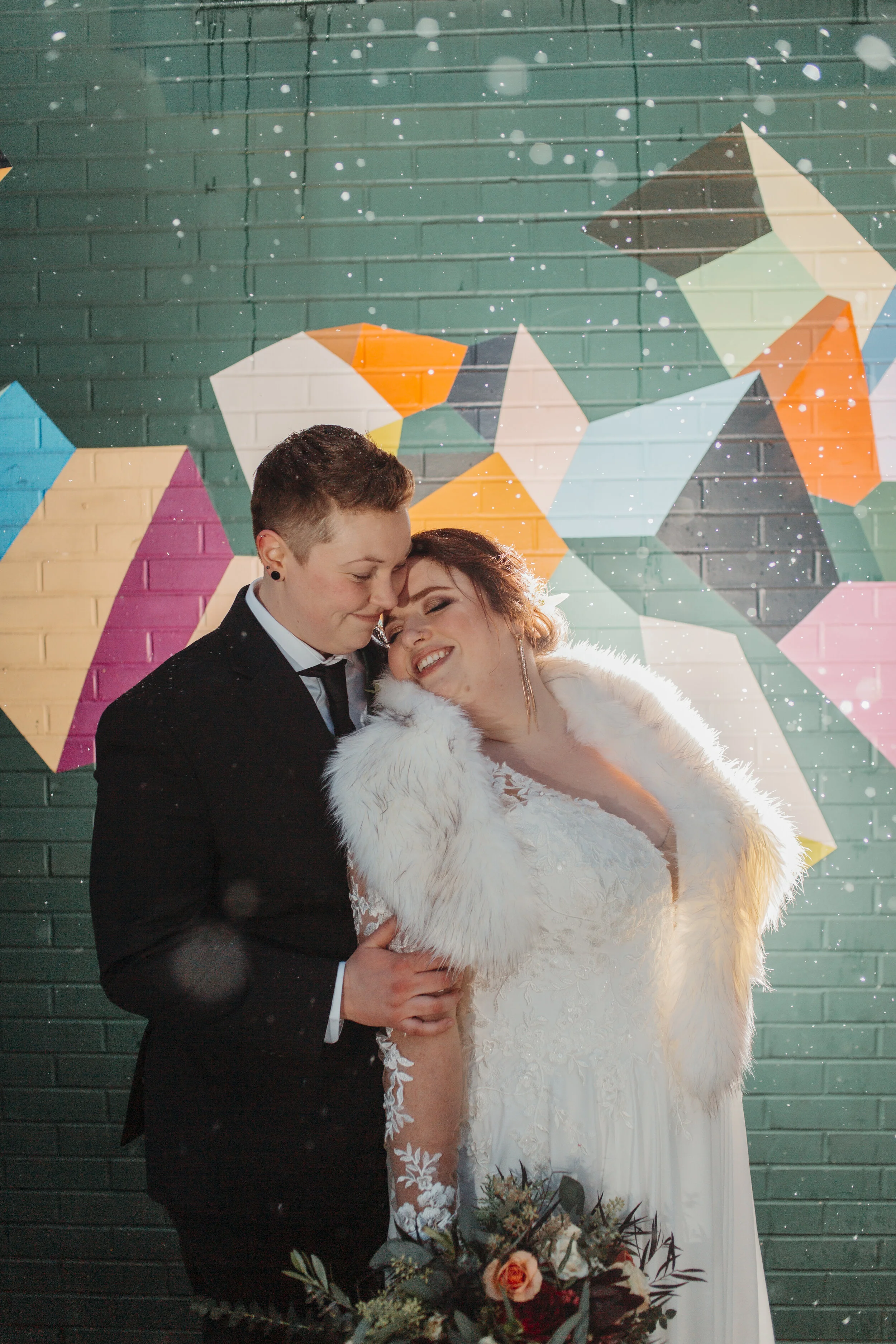 Downtown Grand Rapids Winter Wedding The High Five