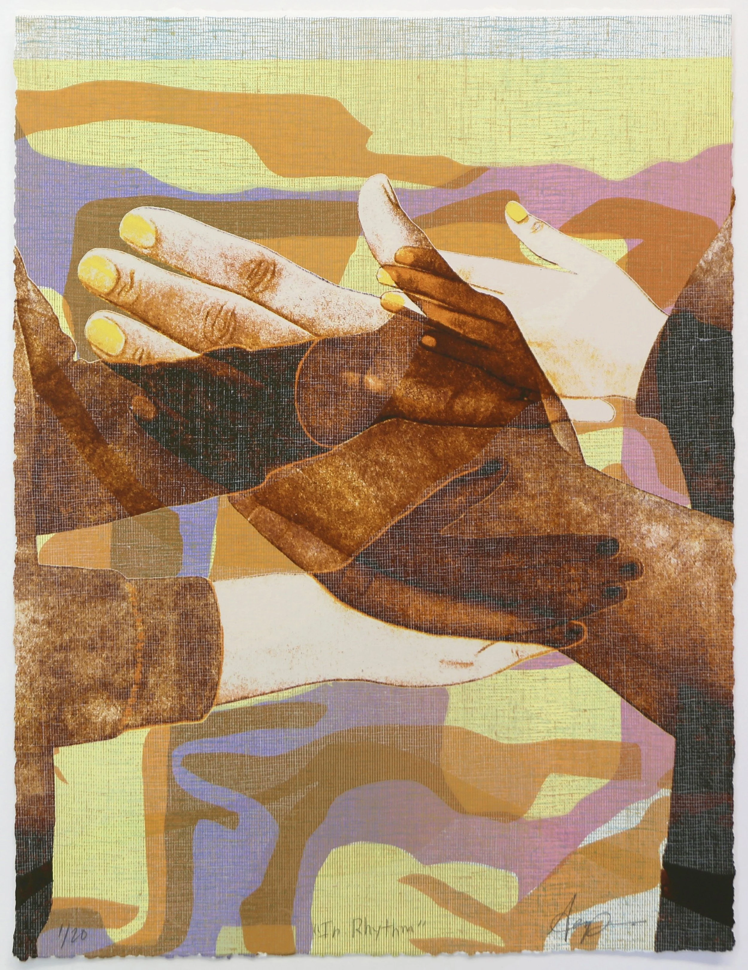 In Rhythm by Angela Pilgrim