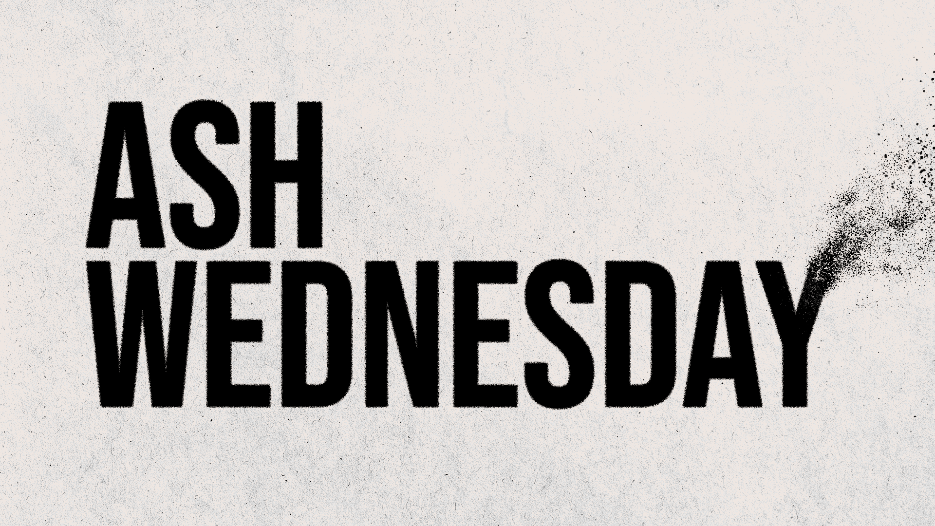 Ash Wednesday