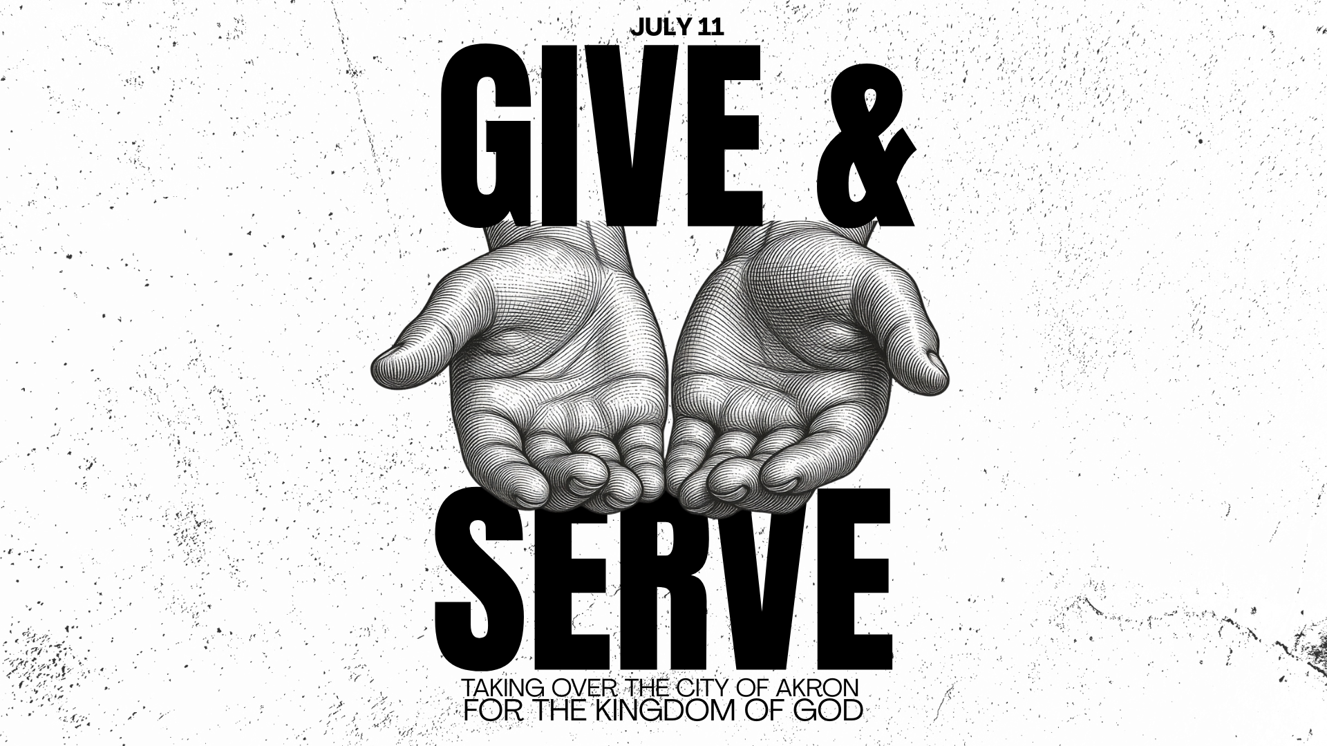 Give &amp; Serve Weekend 