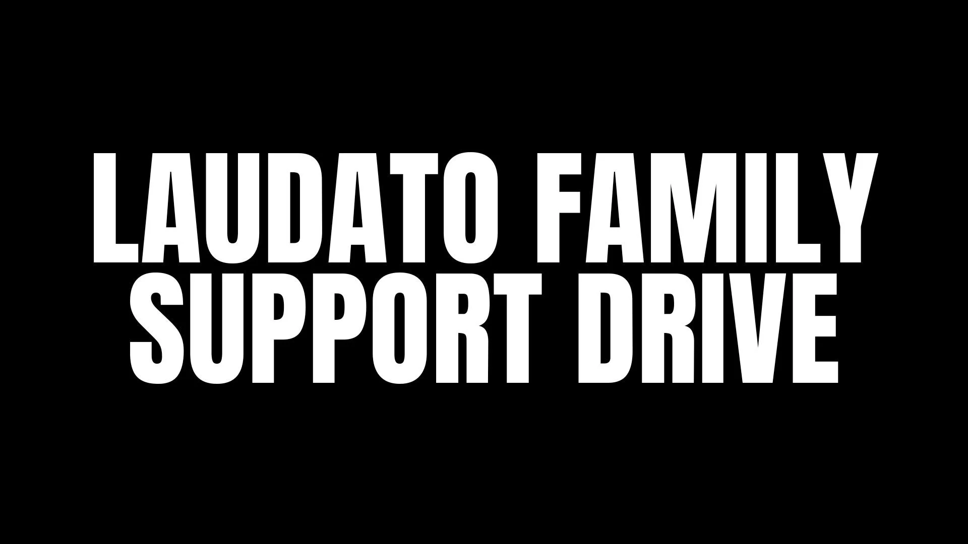 Laudato Family Support Drive