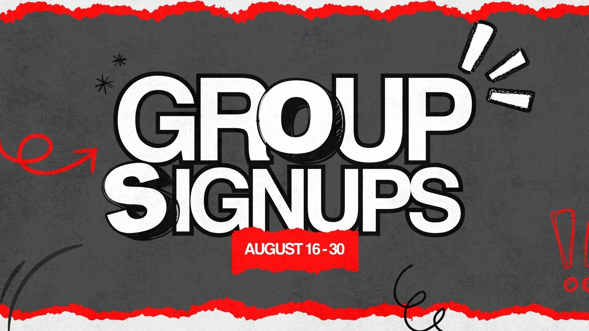 Group Sign-Ups