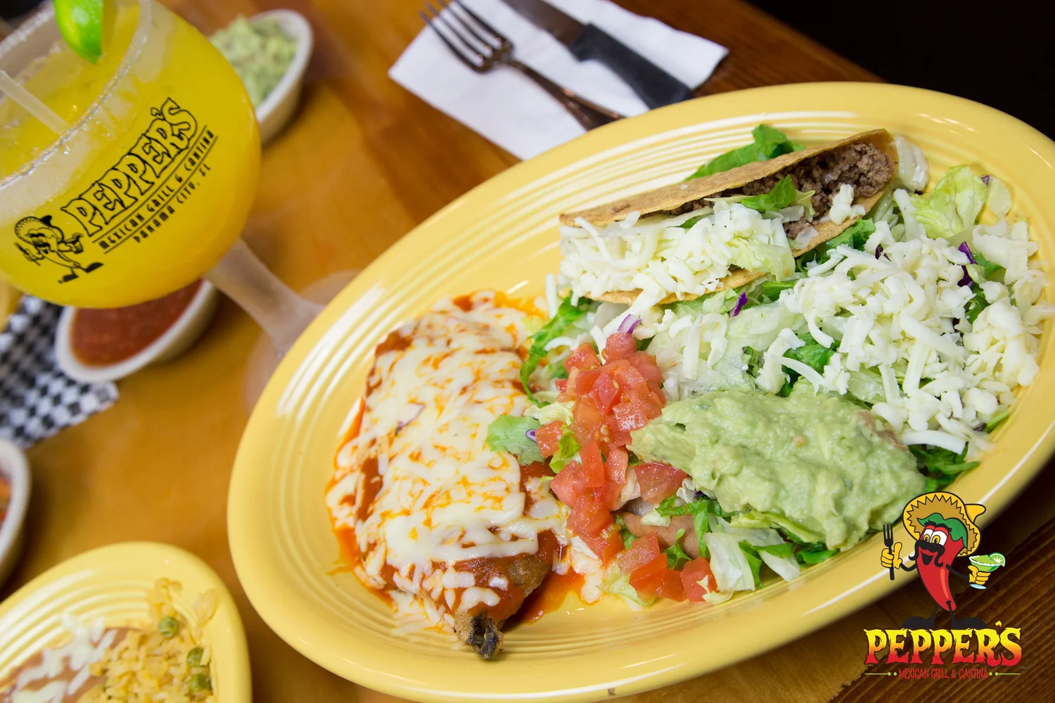 Lunch Menu — Pepper's Mexican Grill