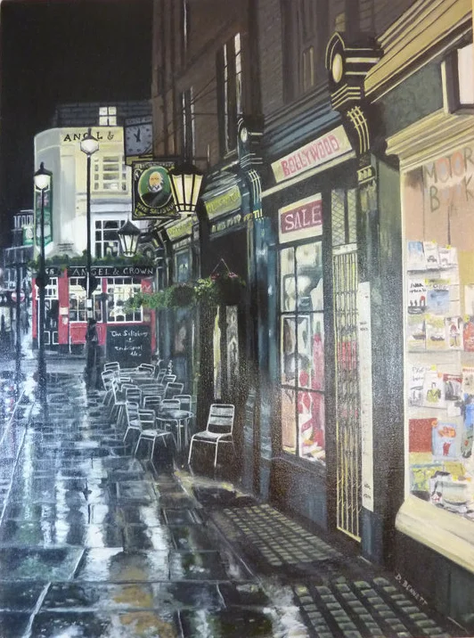 After the Gastro-pub, Soho, London