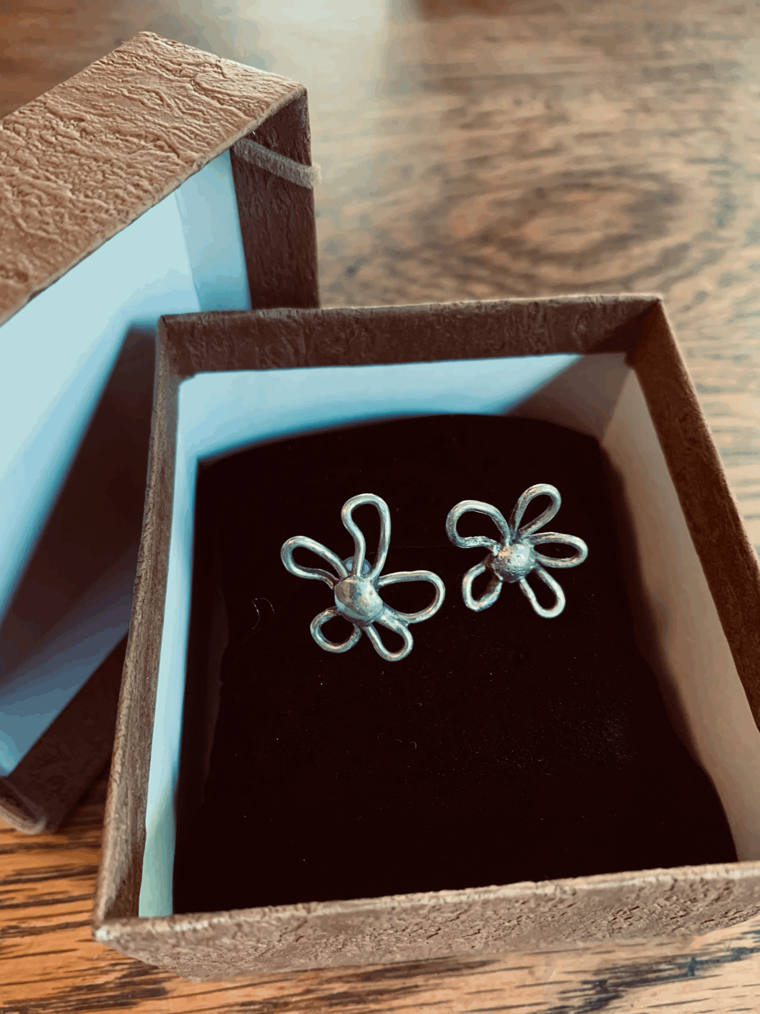 Melty Flower Earrings 