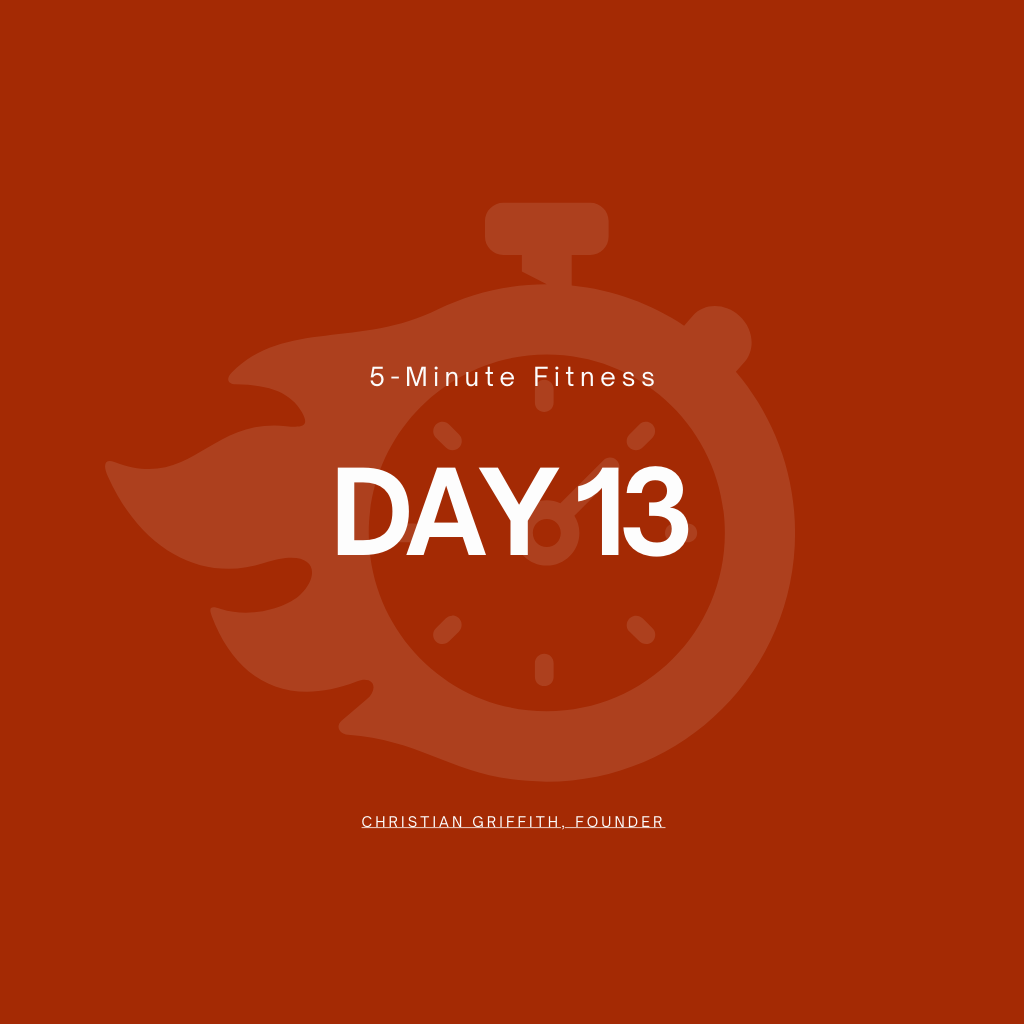 Day 13: Walk, Run, or Bike