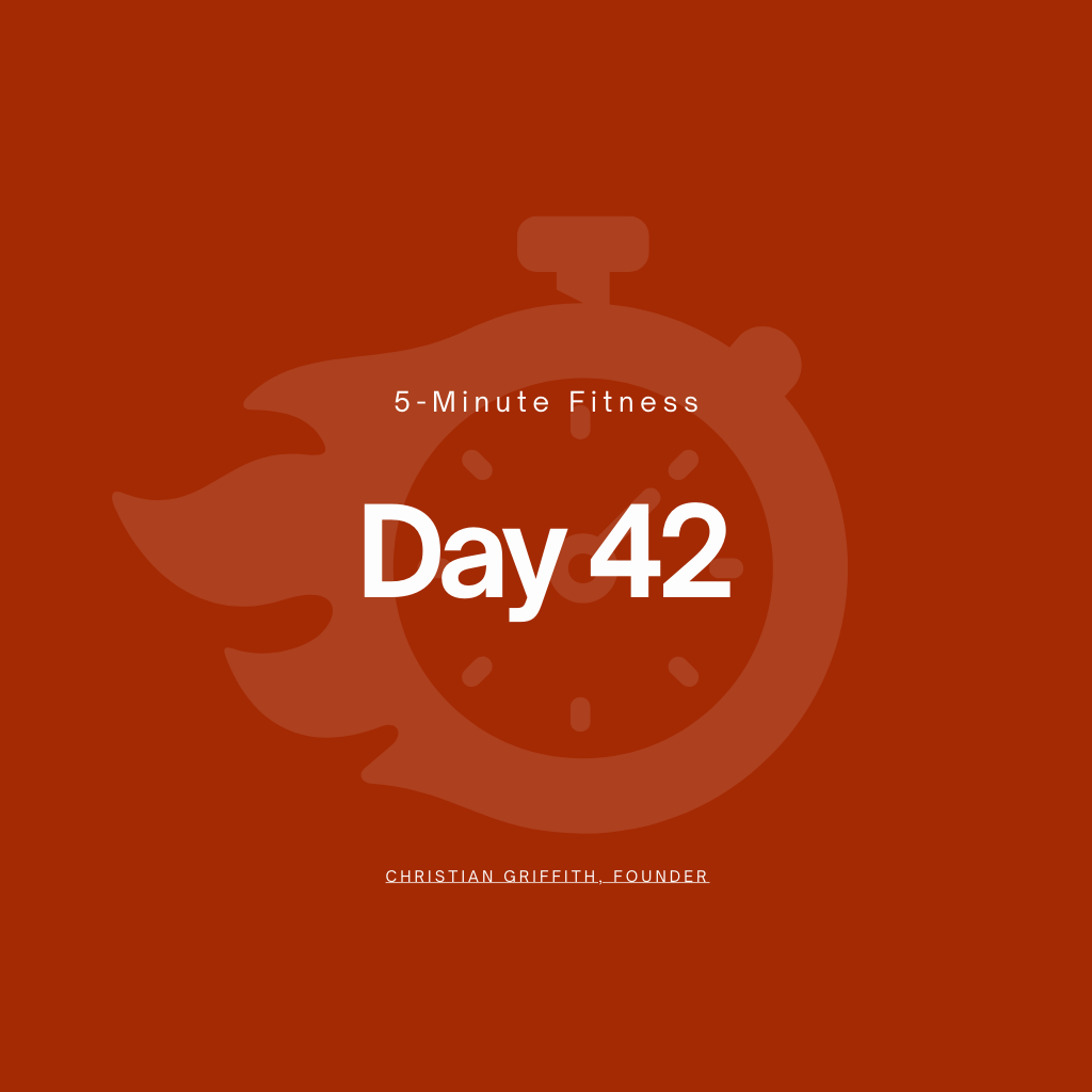 Day 42: Run, Walk, Ride or Swim