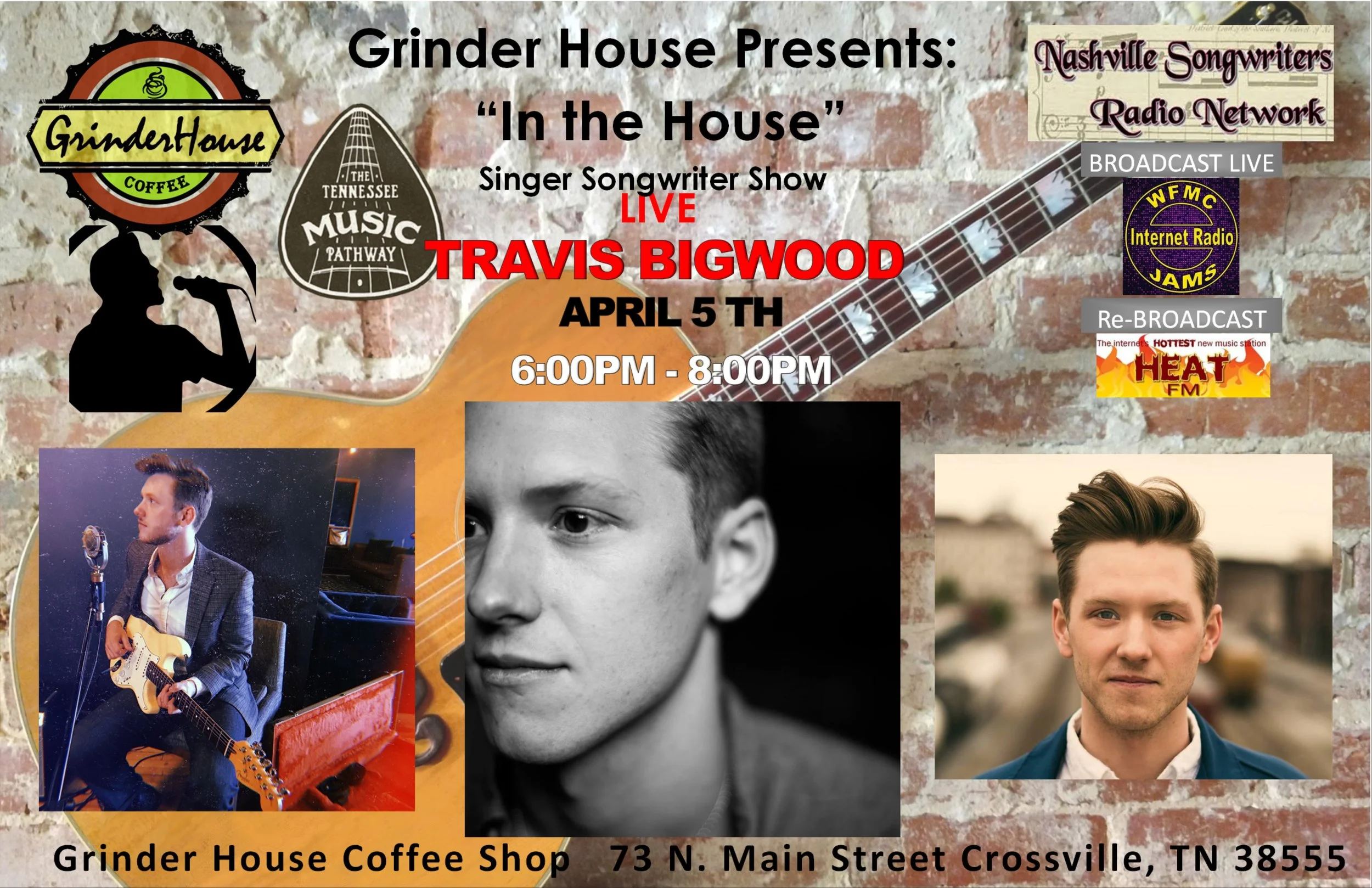 Travis Bigwood is a Knoxville singer-songwriter who uses southern ideology and folklore to create arrangements yearning for simpler times. He has recently stepped out to tell his own story.