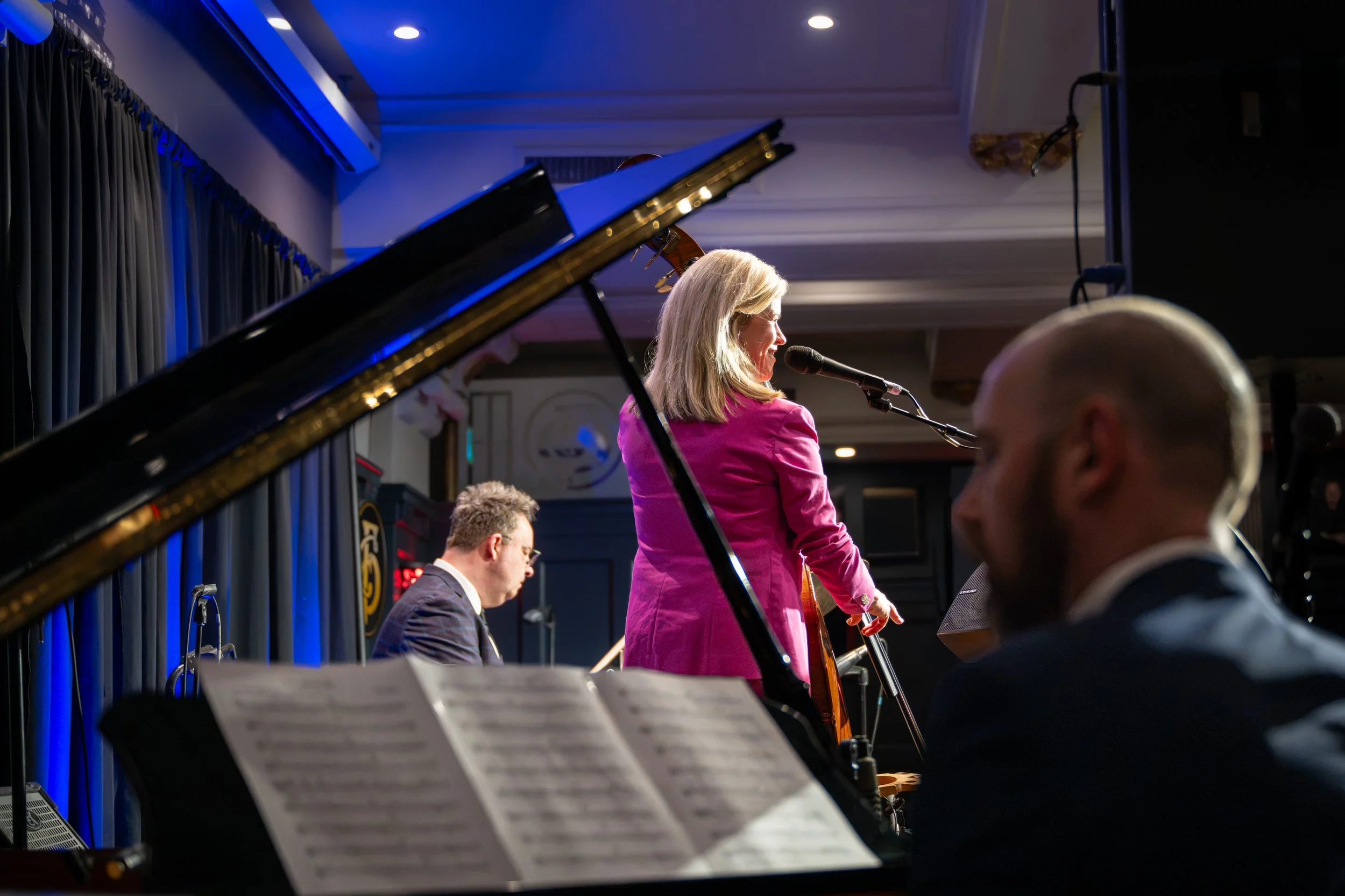   Kristin Korb (Denmark)  performs at Jazz Winnipeg’s 2026 International Jazz Showcase. Photo by John Giavedoni. 