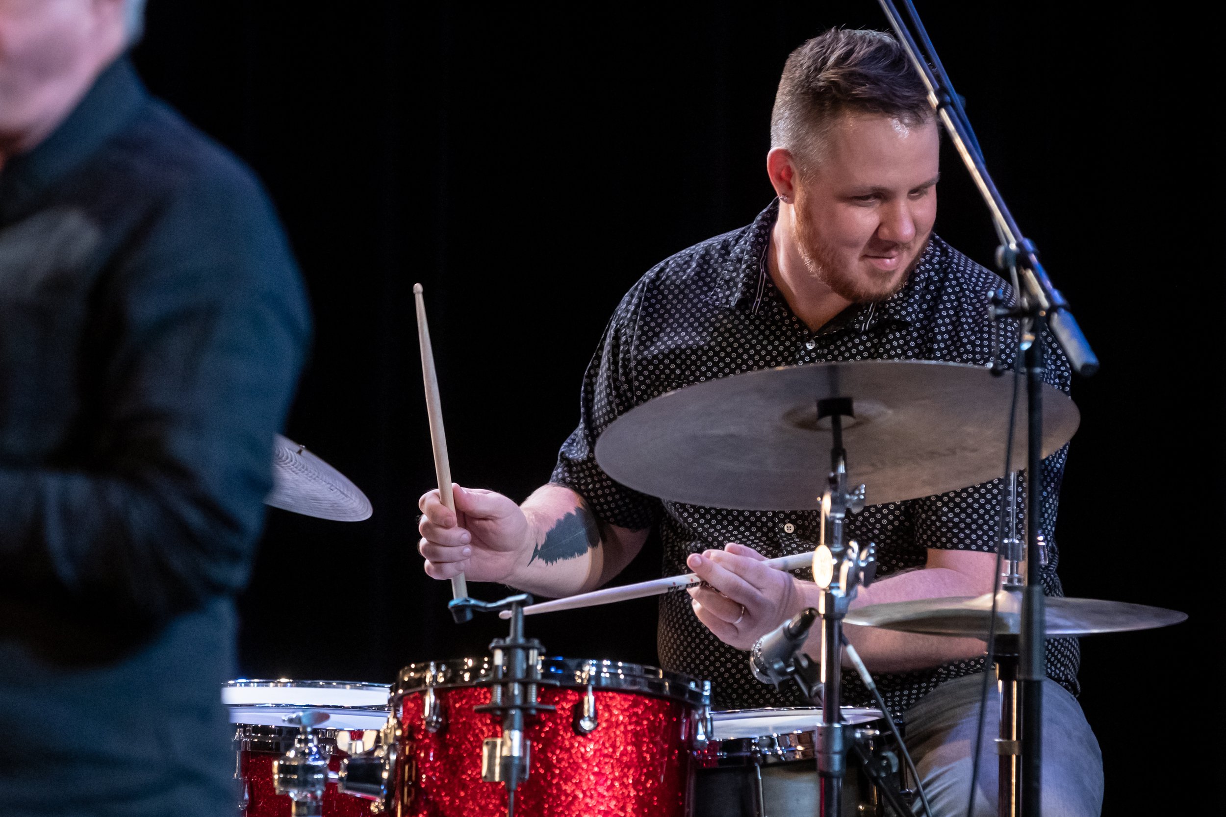   Curtis Nowasad (Canada/USA)  performs at Jazz Winnipeg’s 2026 International Jazz Showcase. Photo by Matt Duboff. 