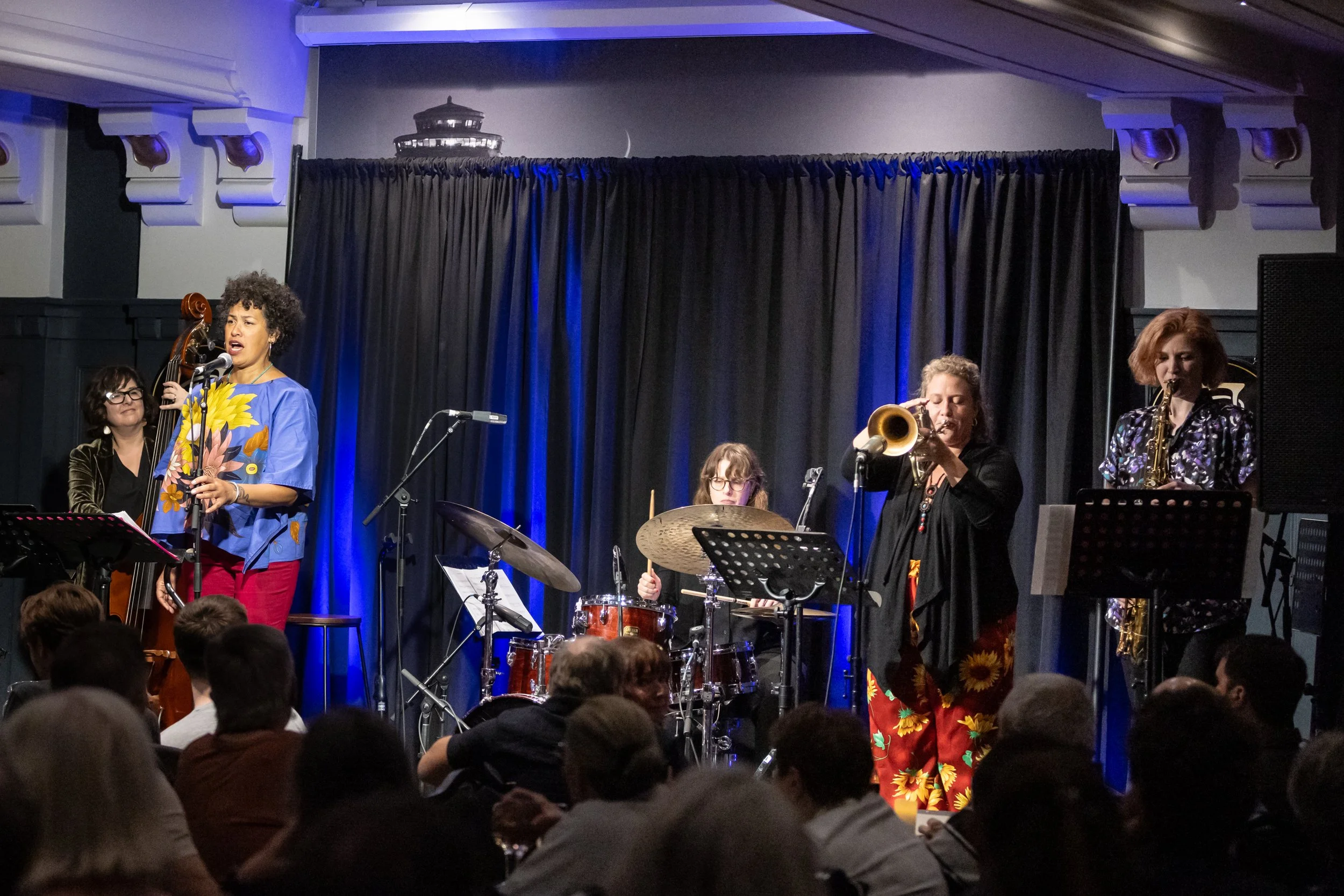  The Ostara Project (Canada)  performs at Jazz Winnipeg’s 2026 International Jazz Showcase. Photo by Matt Duboff. 