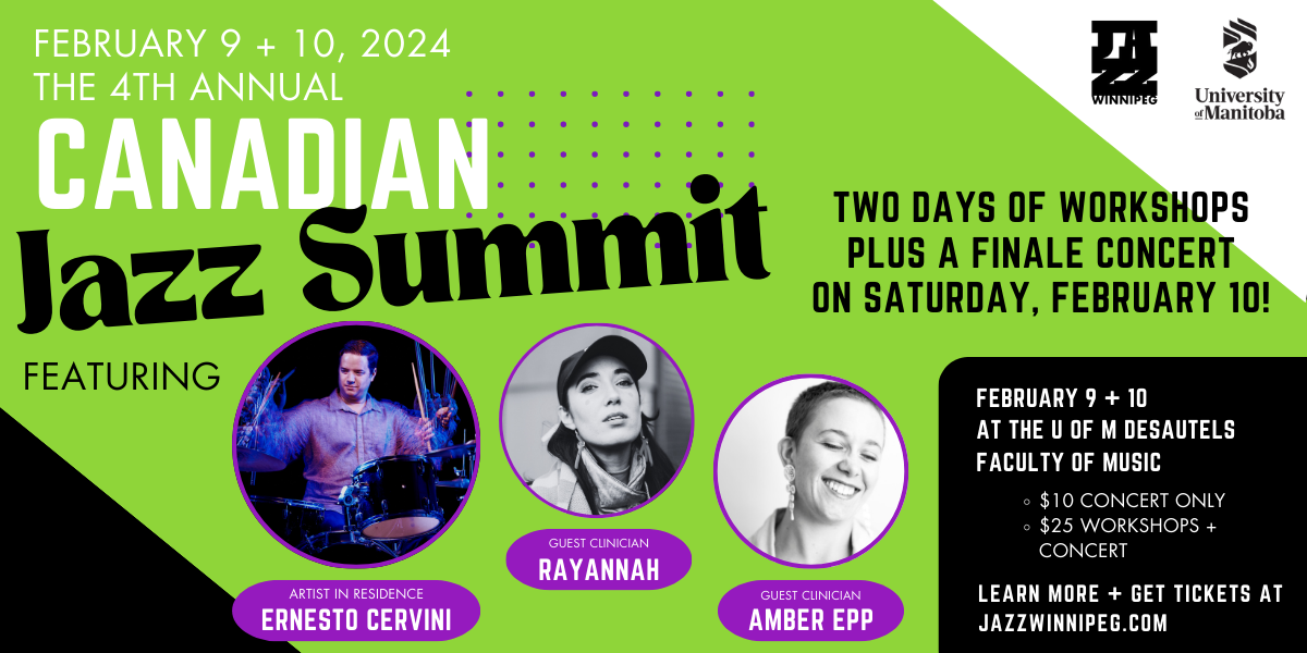 Canadian Jazz Summit — Jazz Winnipeg