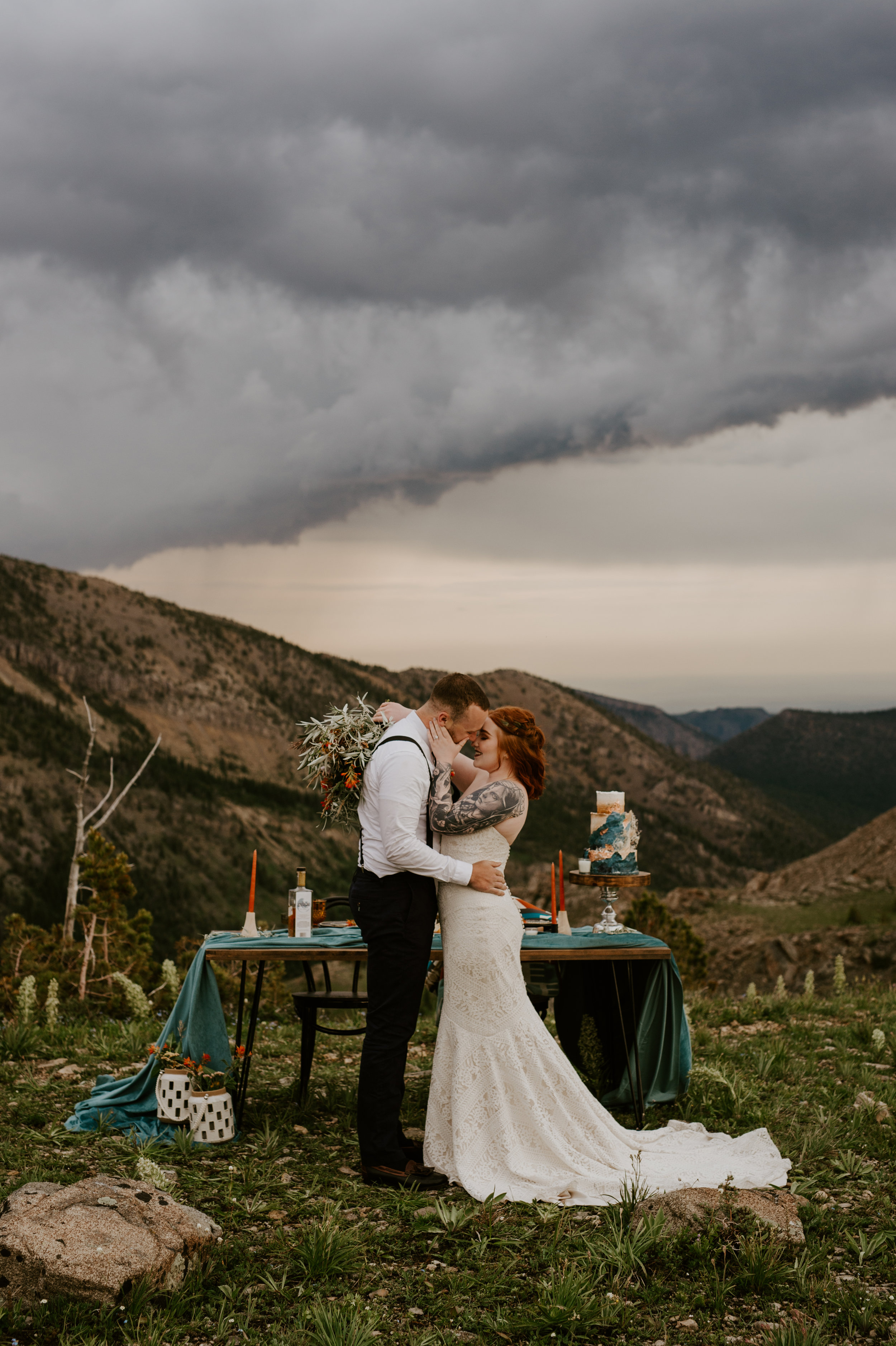 Montana Indian Paintbrush Mountain Elopement Shoot (July 2019)