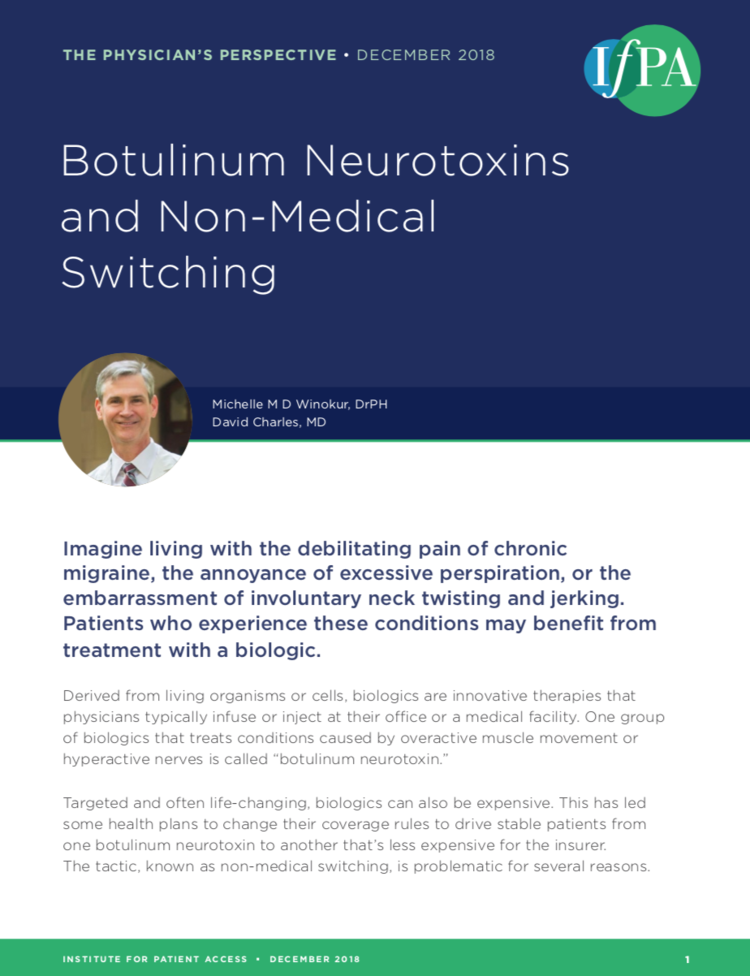 Botulinum Neurotoxins and Non-Medical Switching