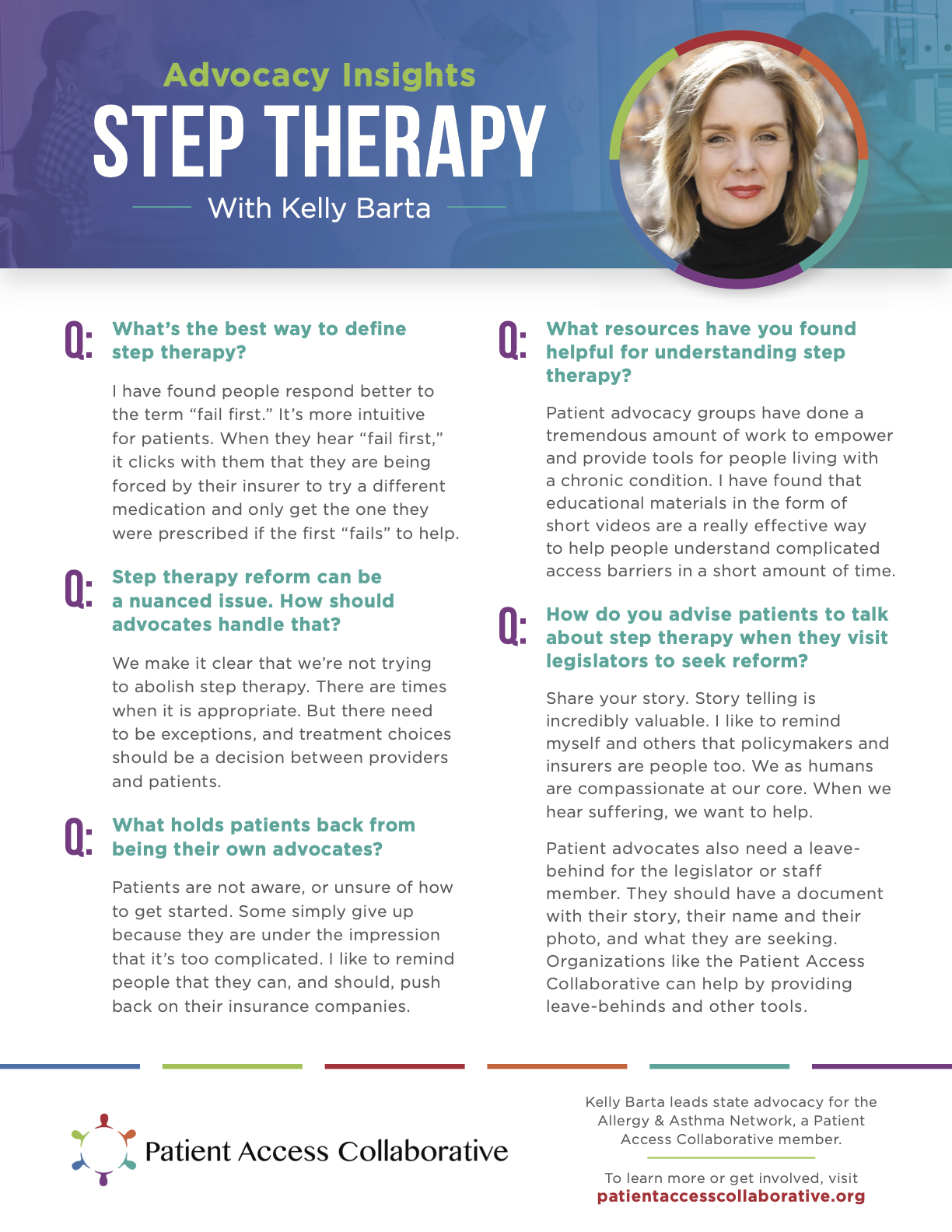 Advocacy Insights: Step Therapy