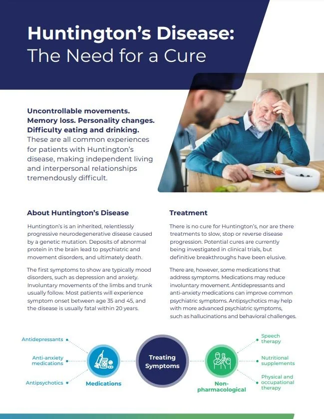 Huntington's Disease: The Need for a Cure