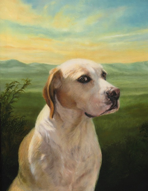 Labrador Retriever Portrait by Jennifer Chapman