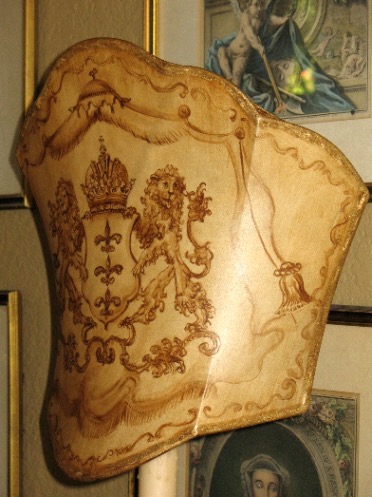 Close Up of Lion Lampshade from the Masterpiece Collection by Jennifer Chapman