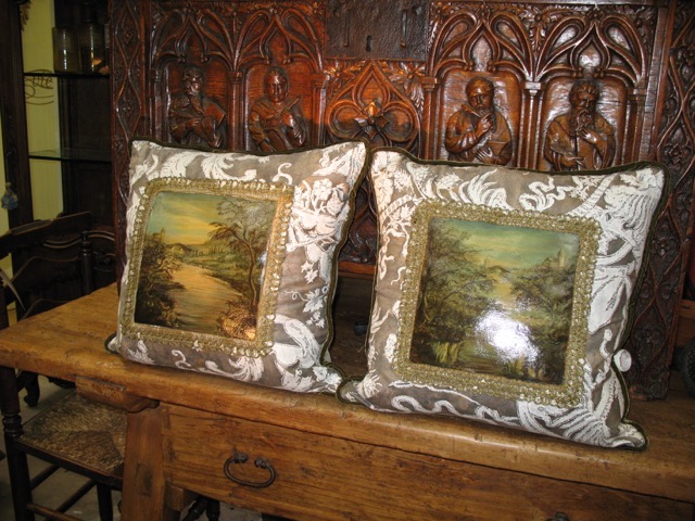 Landscape Pillow Duo from the Masterpiece Collection by Jennifer Chapman