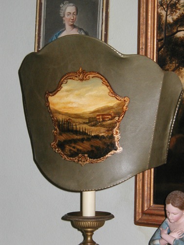 Landscape Lampshade from the Masterpiece Collection by Jennifer Chapman