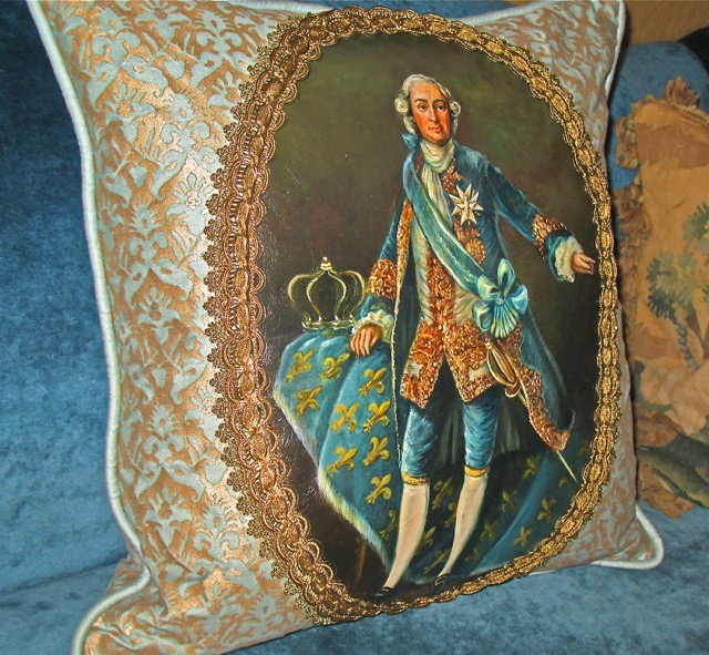Husband of The Aristocrats Pillows from the Masterpiece Collection by Jennifer Chapman