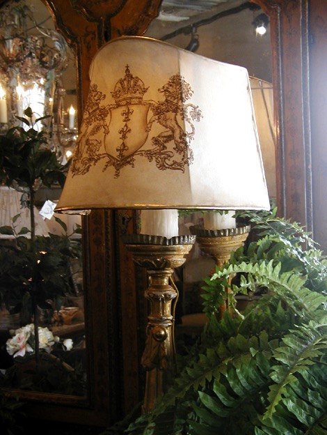 Lion Lampshade from the Masterpiece Collection by Jennifer Chapman