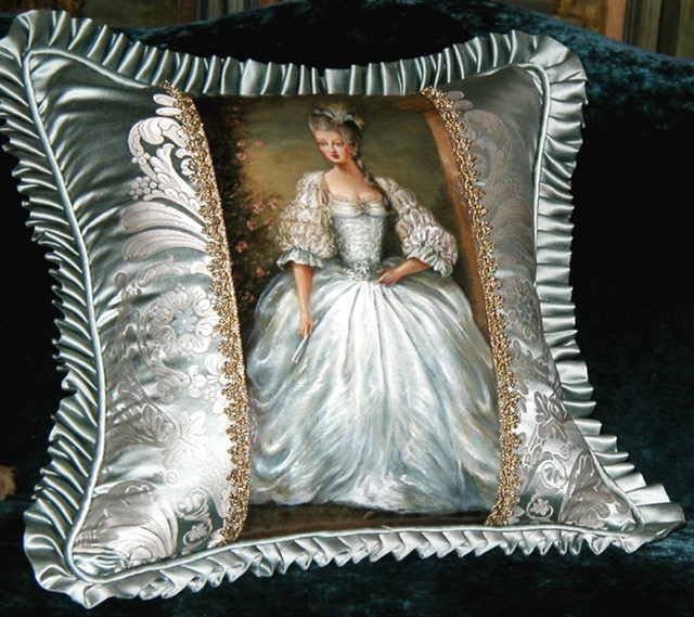 Artistocratic Lady Pillow from the Masterpiece Collection by Jennifer Chapman