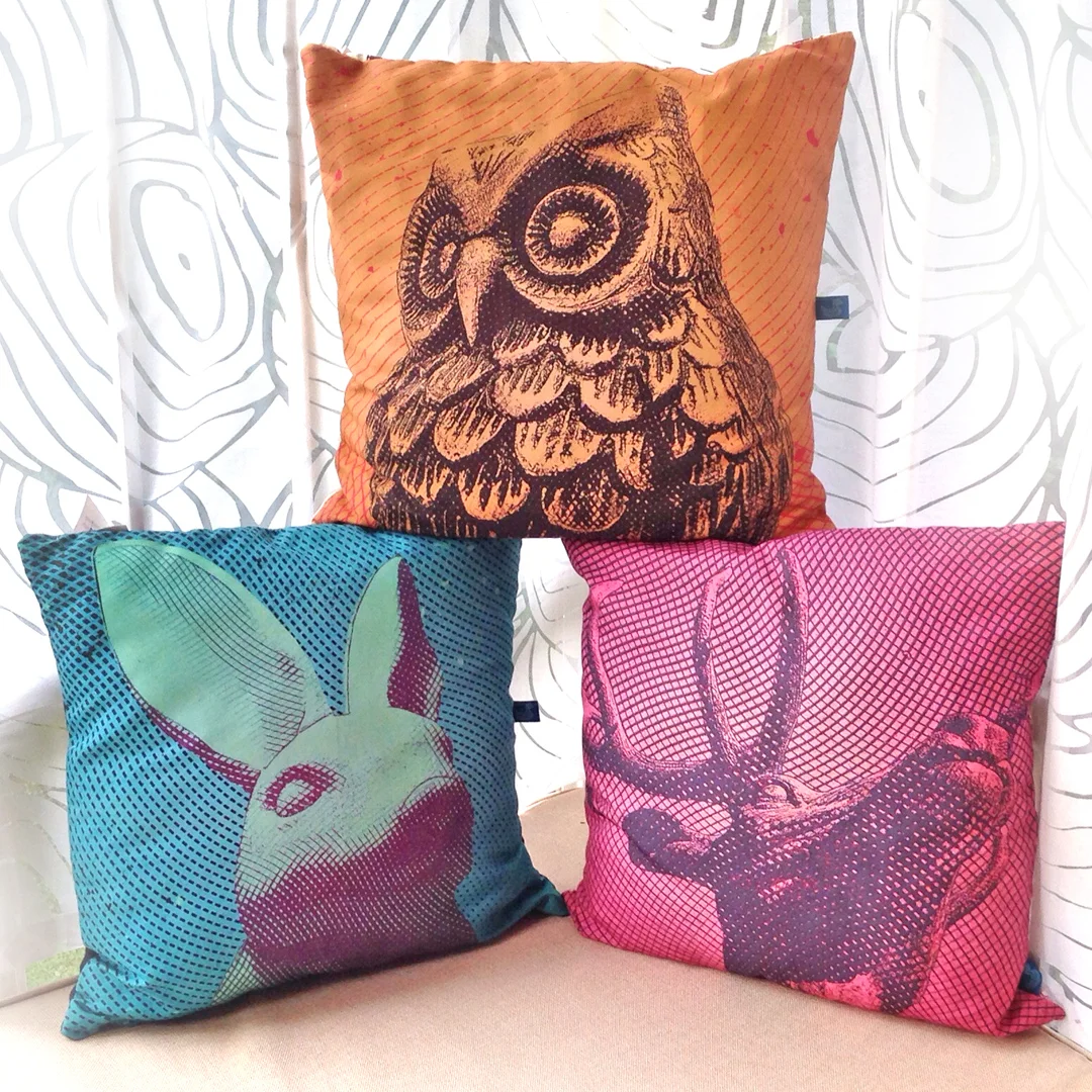 Cojines colección “Fauna”