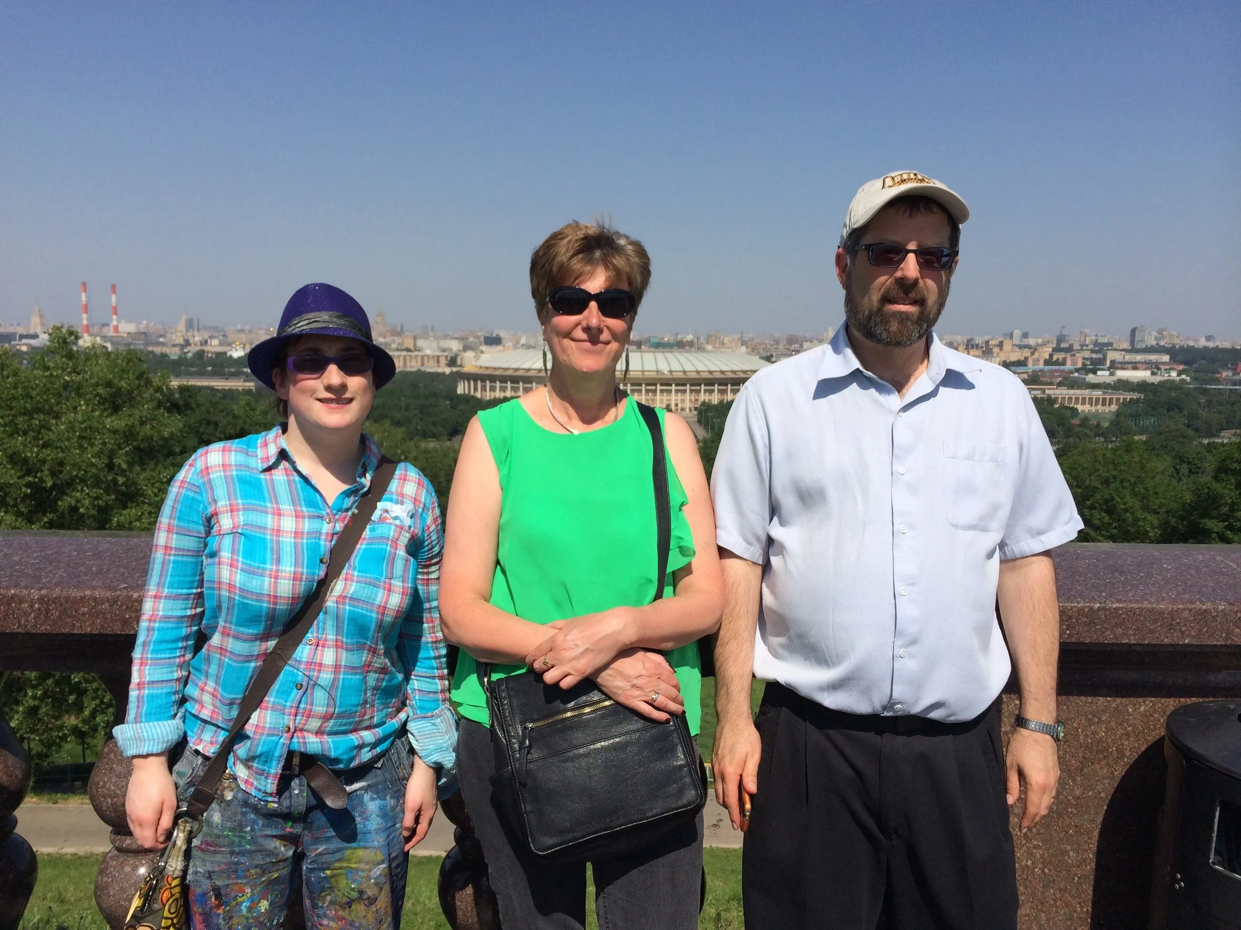 Photo above ;Me Carol Povey ( NAS) and Dr Stephen shore in Russia