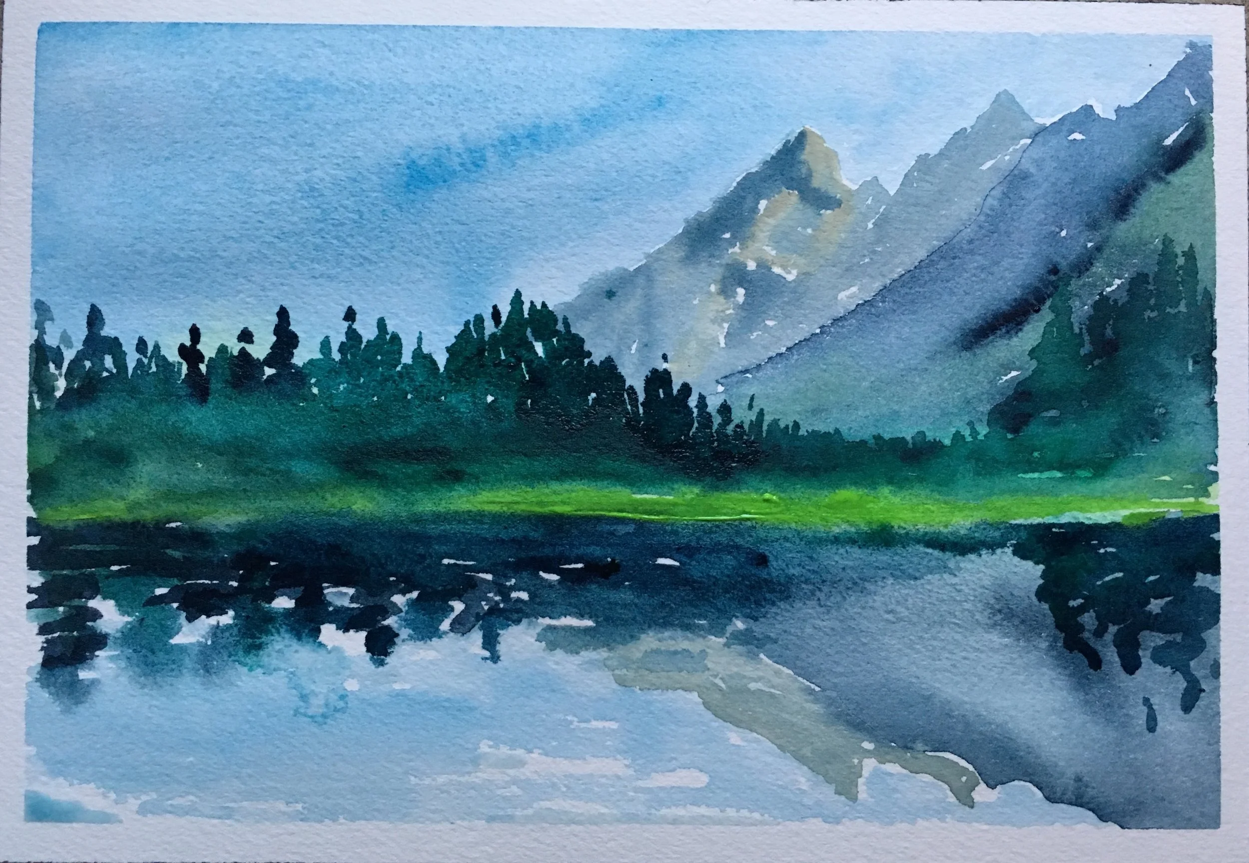 #131 - String Lake - Teton Reflection