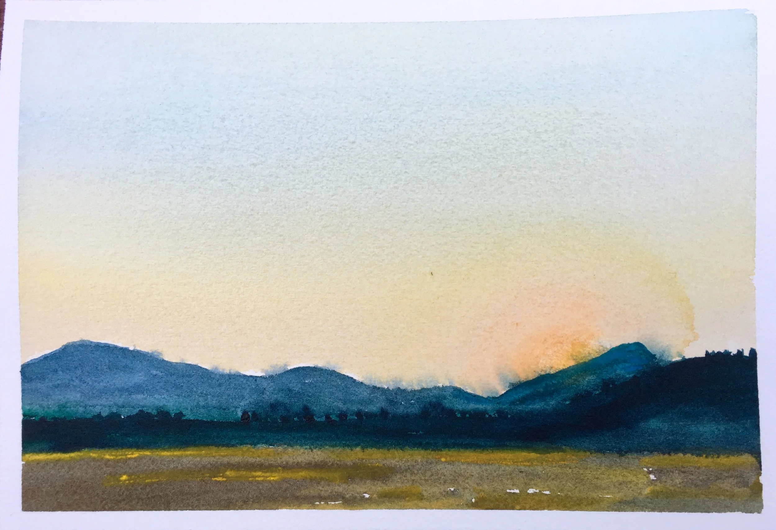 #130 - Sunset over Teton Pass