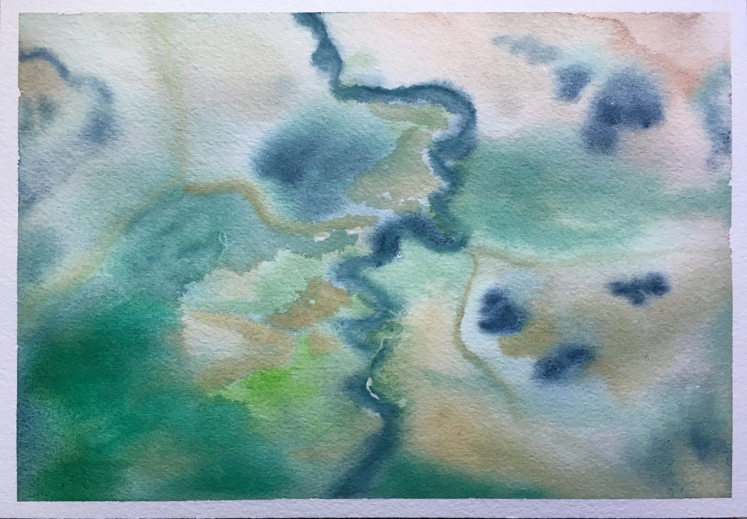 #124 - View of Wyoming from 30,000 Feet