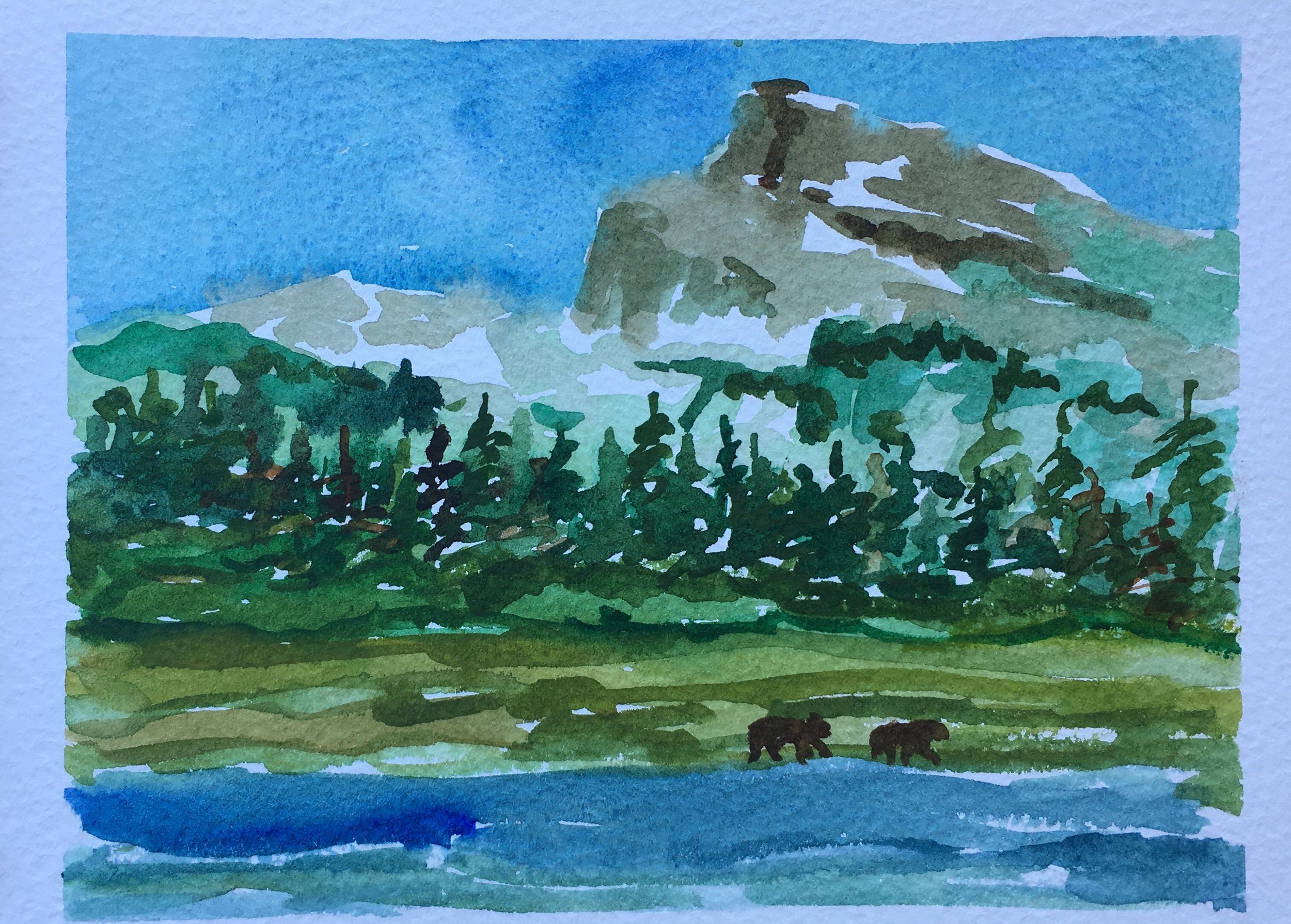 #118 - Slope Mountain with Bears