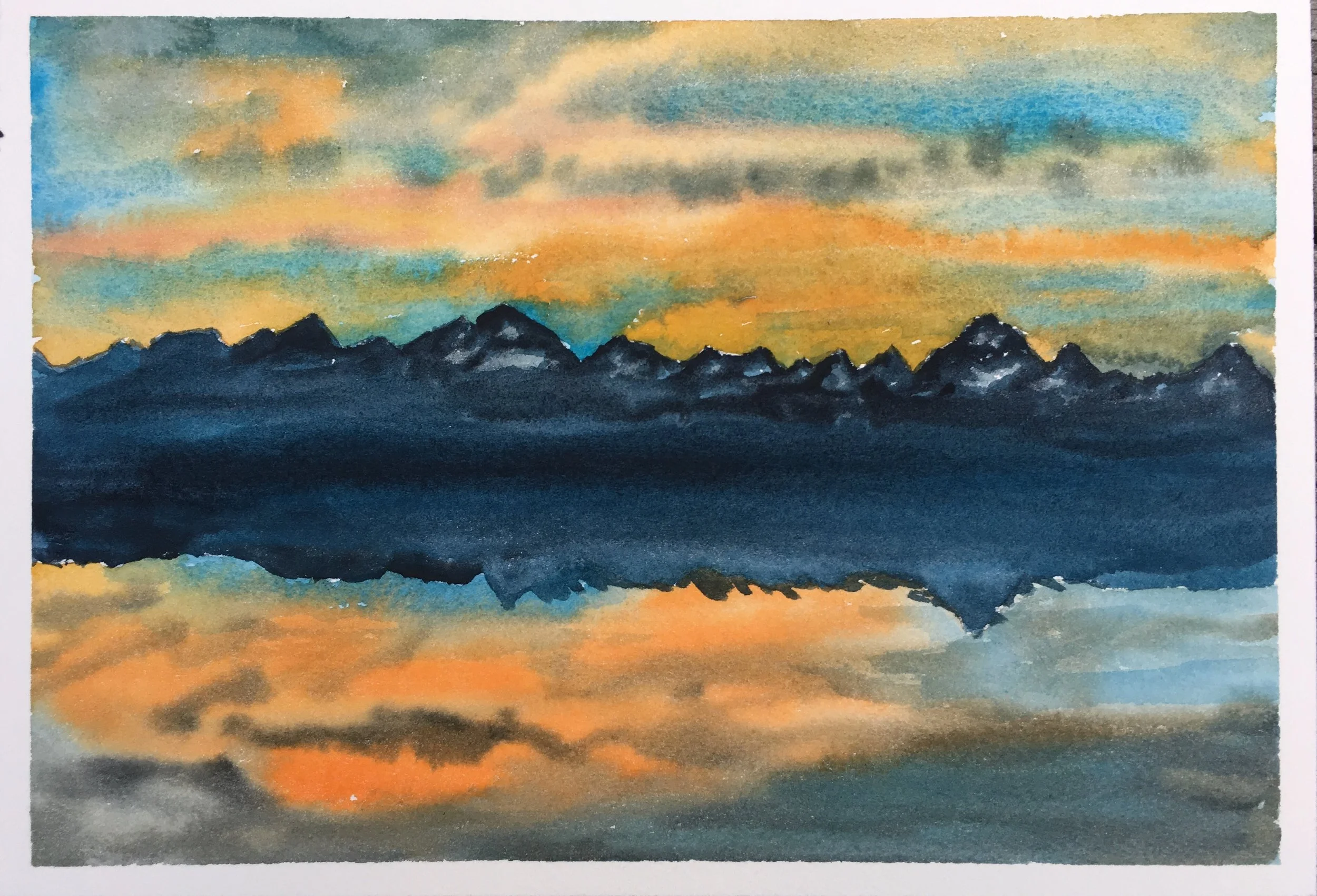 #110 - Teton Sunset