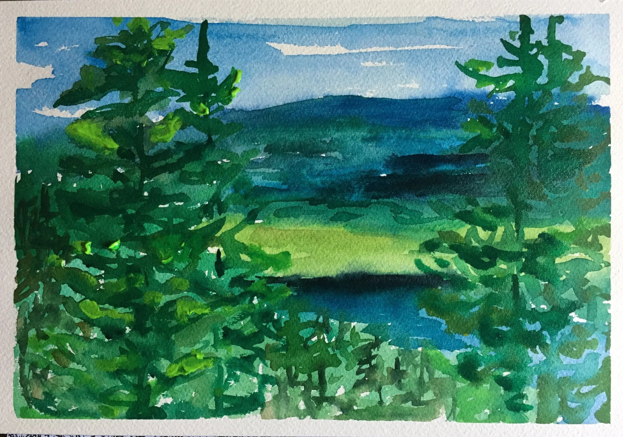 #104 - Jackson Lake from the Trail