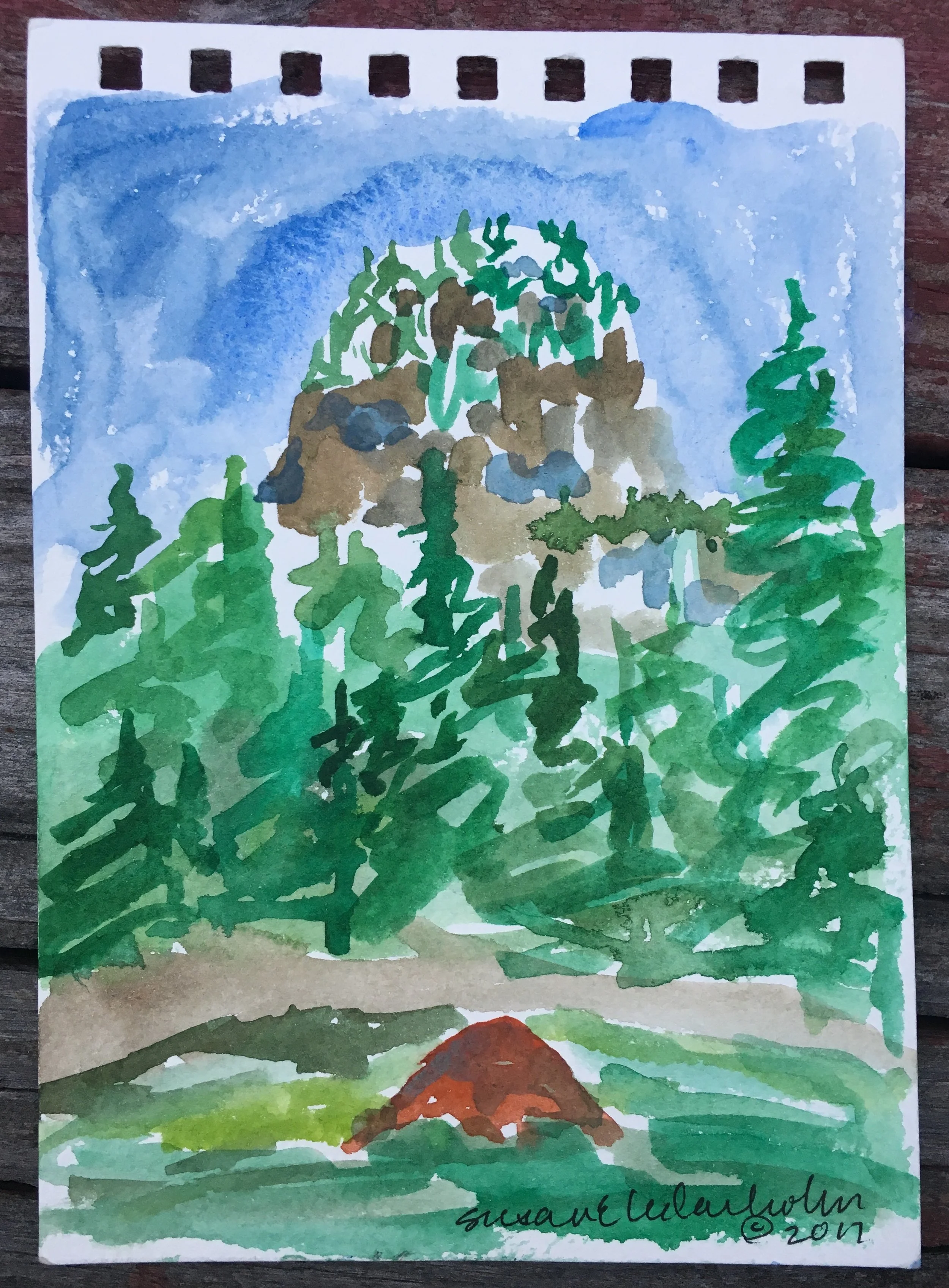 #98 - Campsite Death Canyon