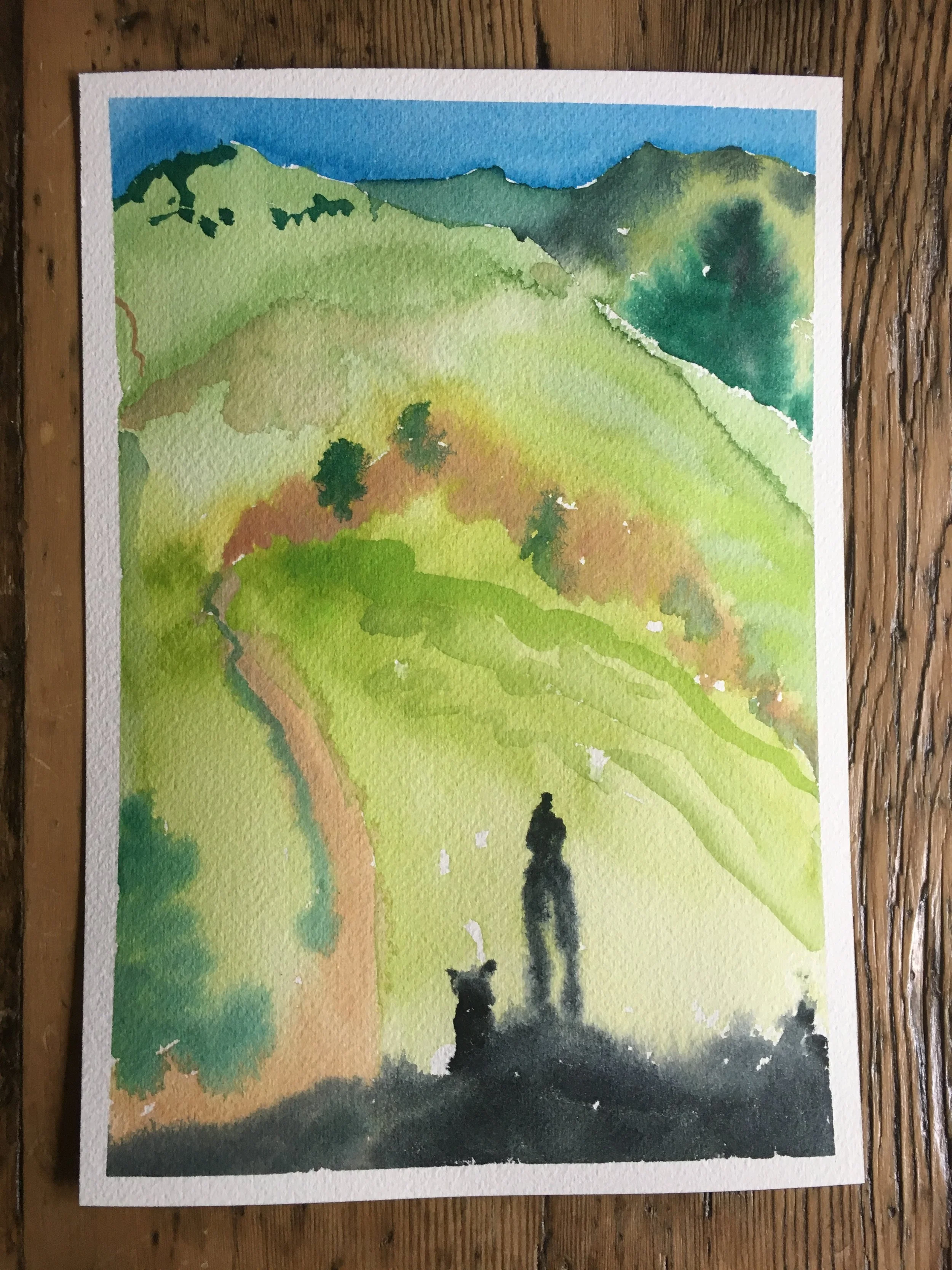 #95 - Girl and Her Dog